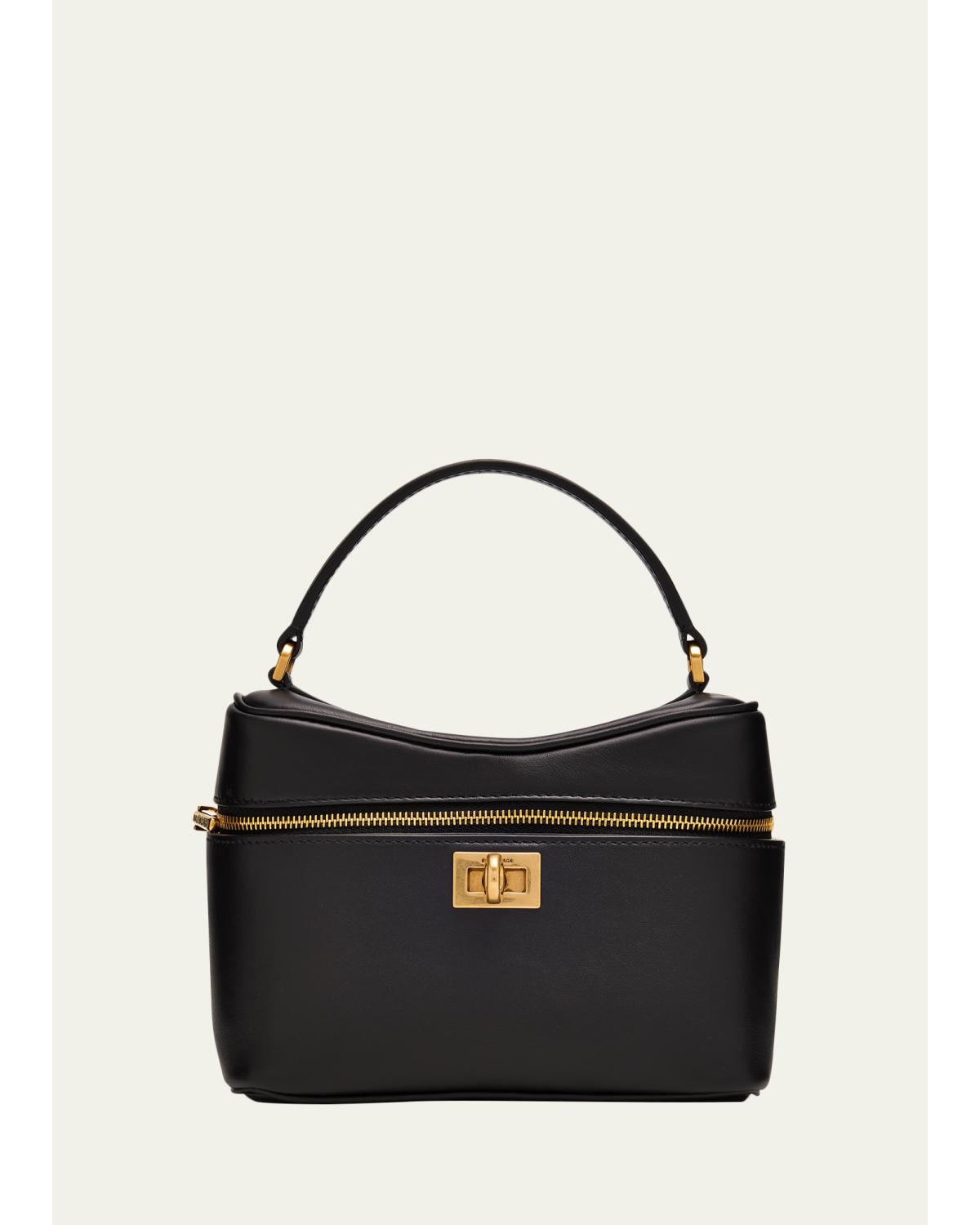 Rodeo Leather Vanity Top-Handle Bag