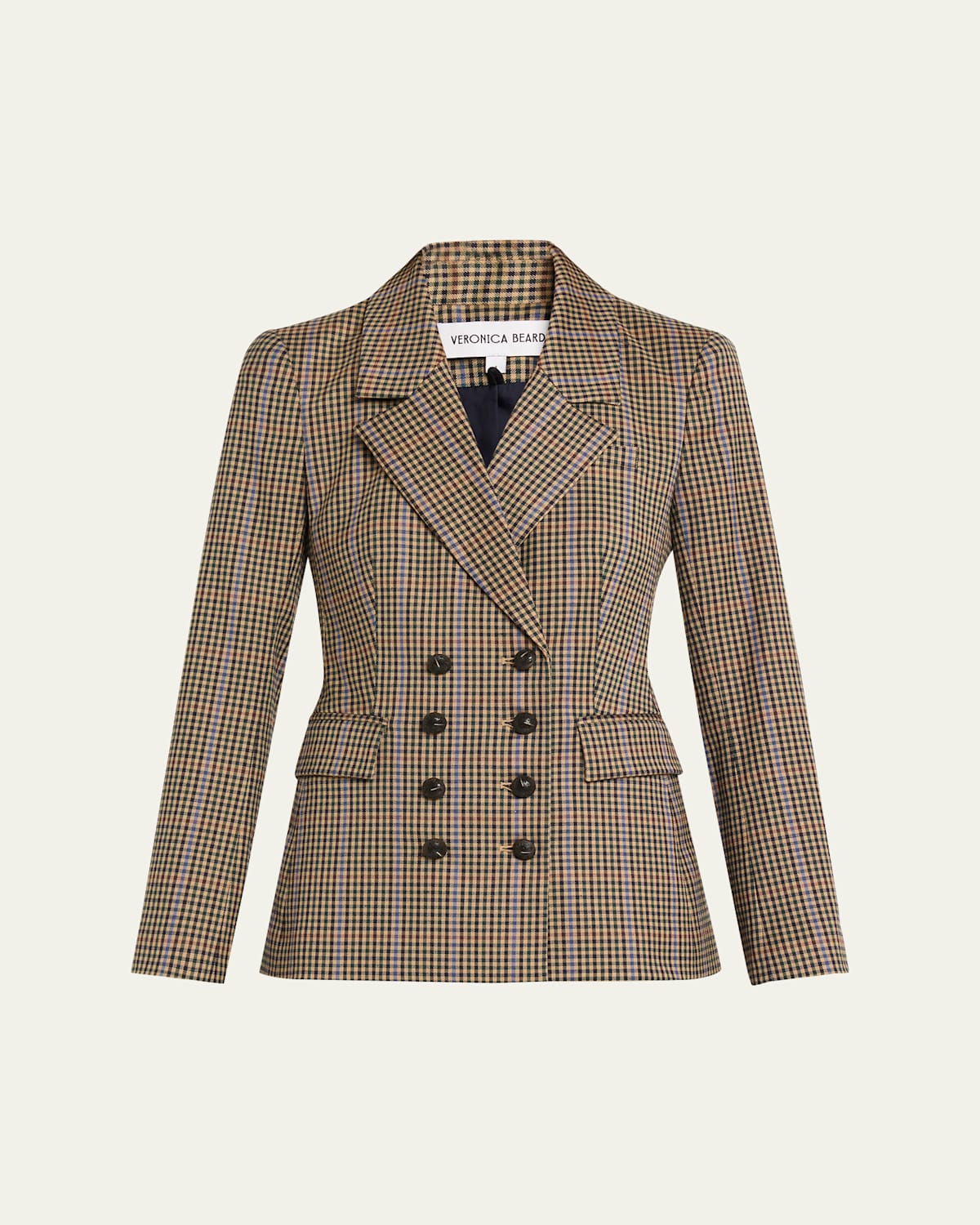 Veronica Beard Claude Plaid Dickey Jacket