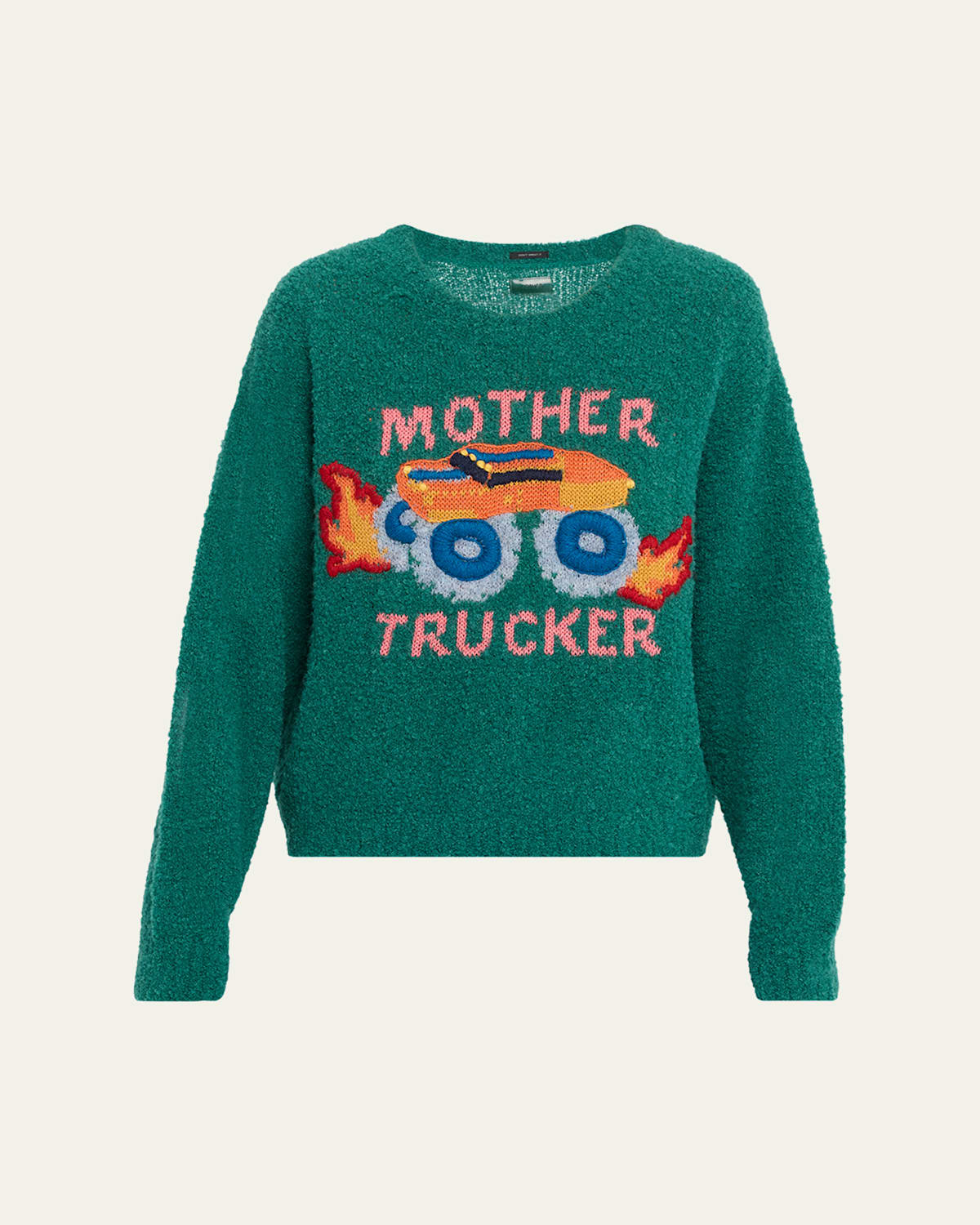 Mother The Jumper Embroidered Sweater