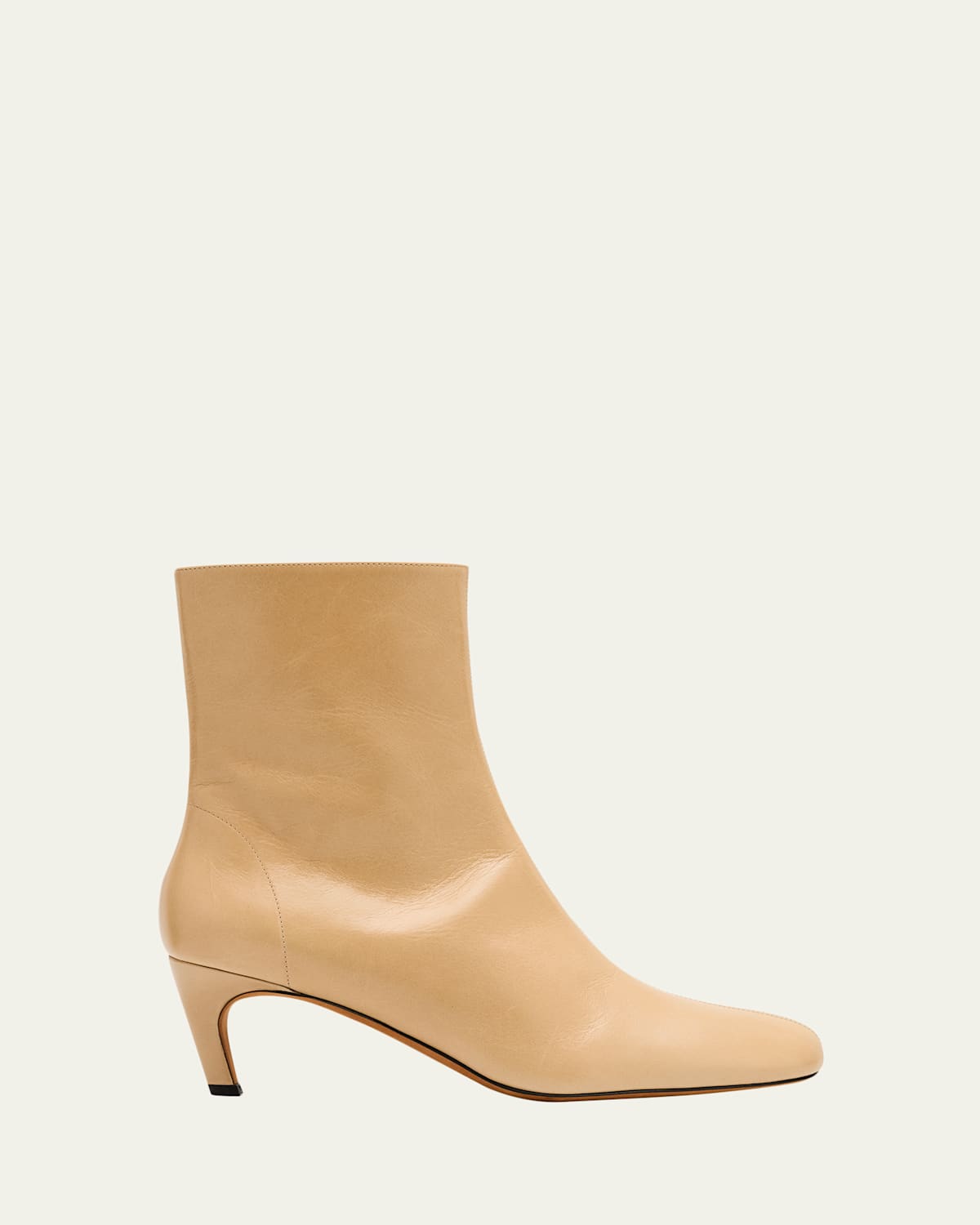 Proenza Schouler Uma Leather Ankle Boots In Brown