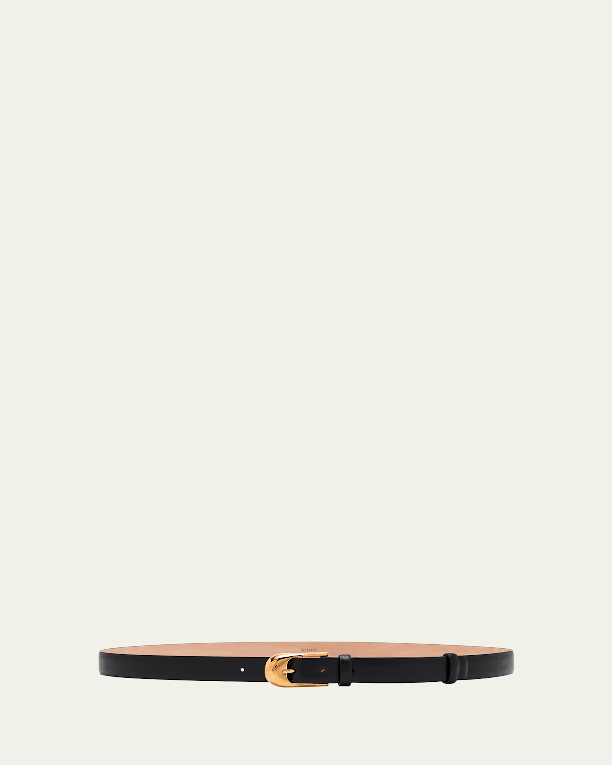 Khaite Dome Leather Belt In Multi