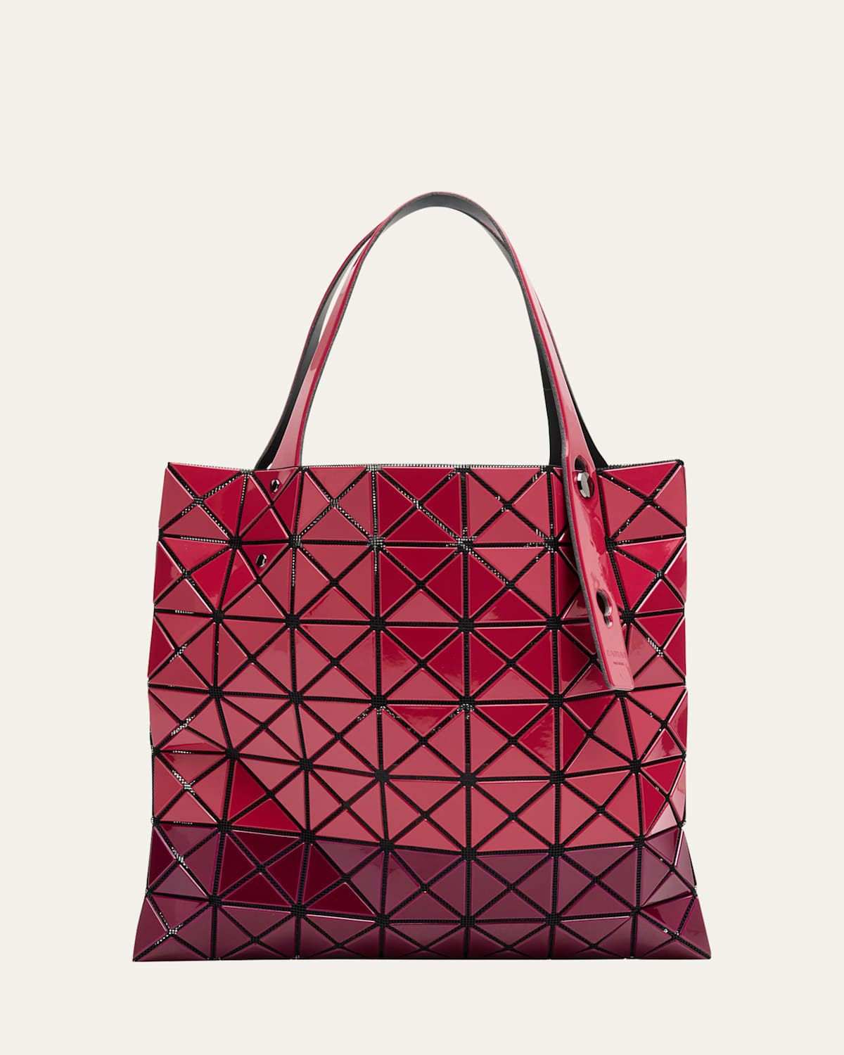 BAO BAO ISSEY MIYAKE Prism Bicolor Geometric Tote Bag