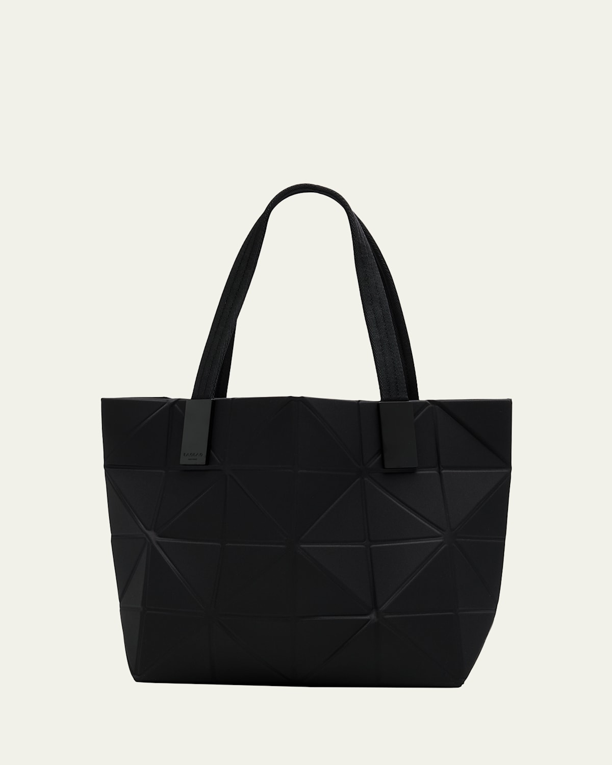 Bao Bao Issey Miyake Track Geometric Tote Bag In Black