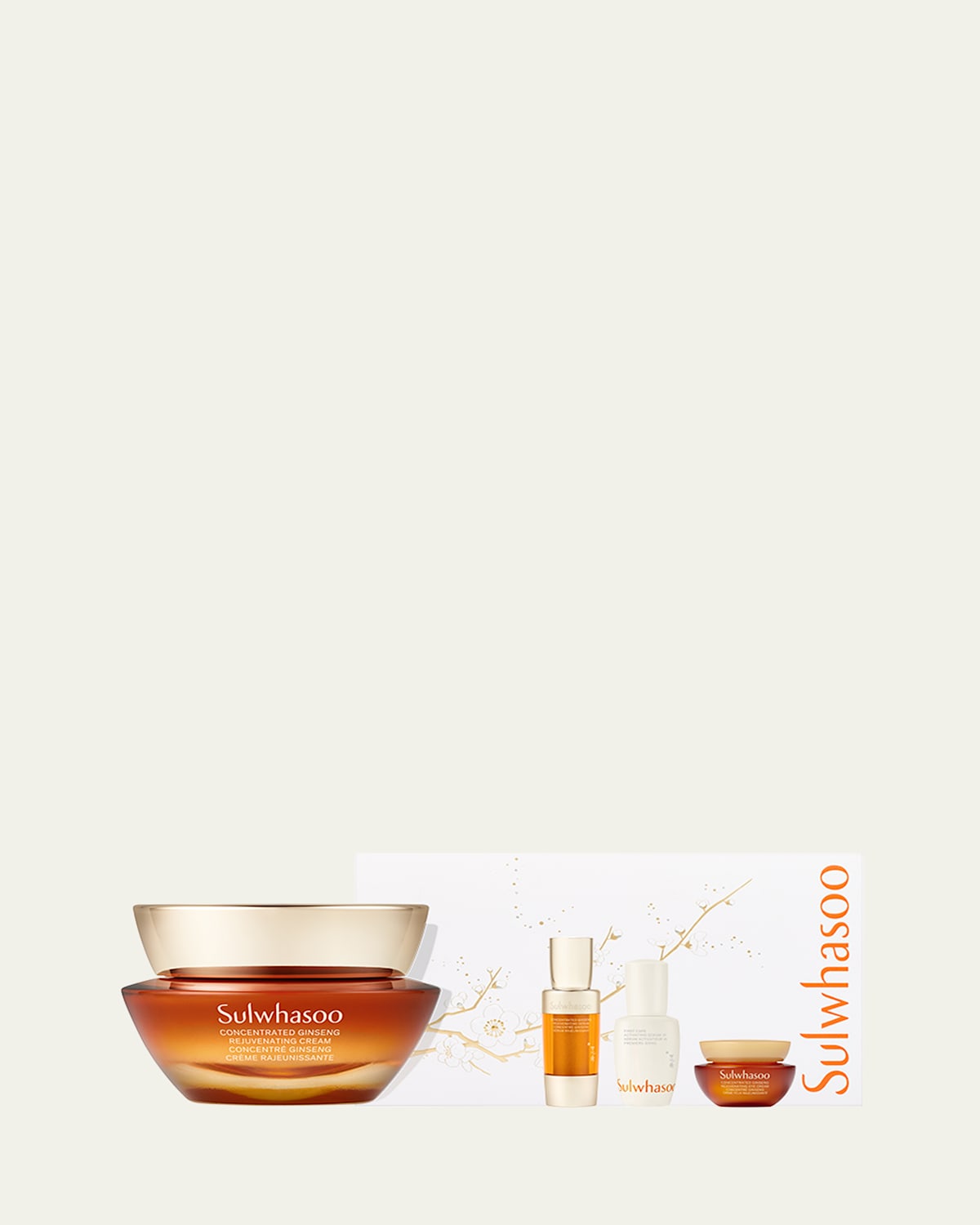 Sulwhasoo Concentrated Ginseng Rejuvenating Cream 4-piece Set