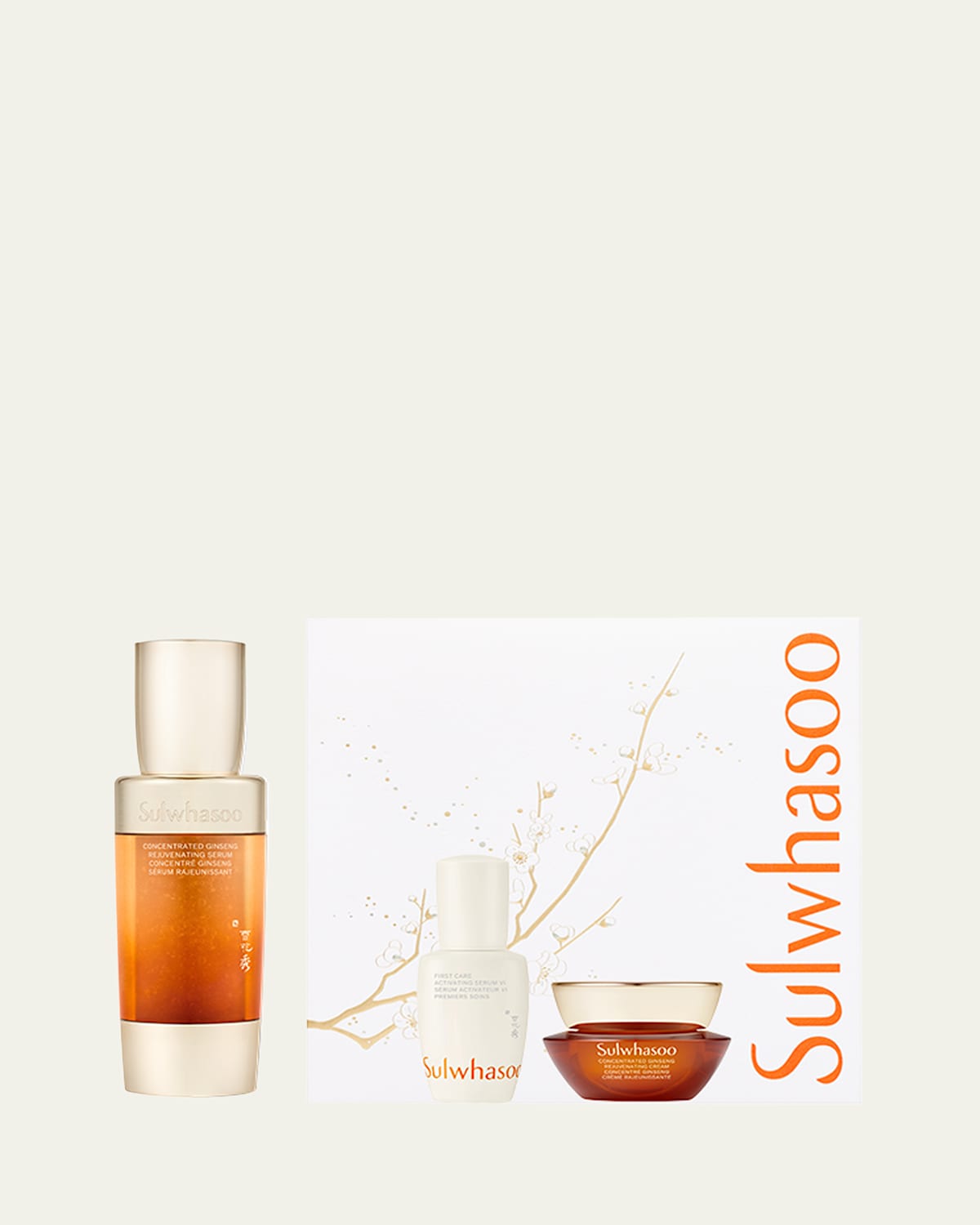Sulwhasoo Concentrated Ginseng Rejuvenating Serum 3-piece Set