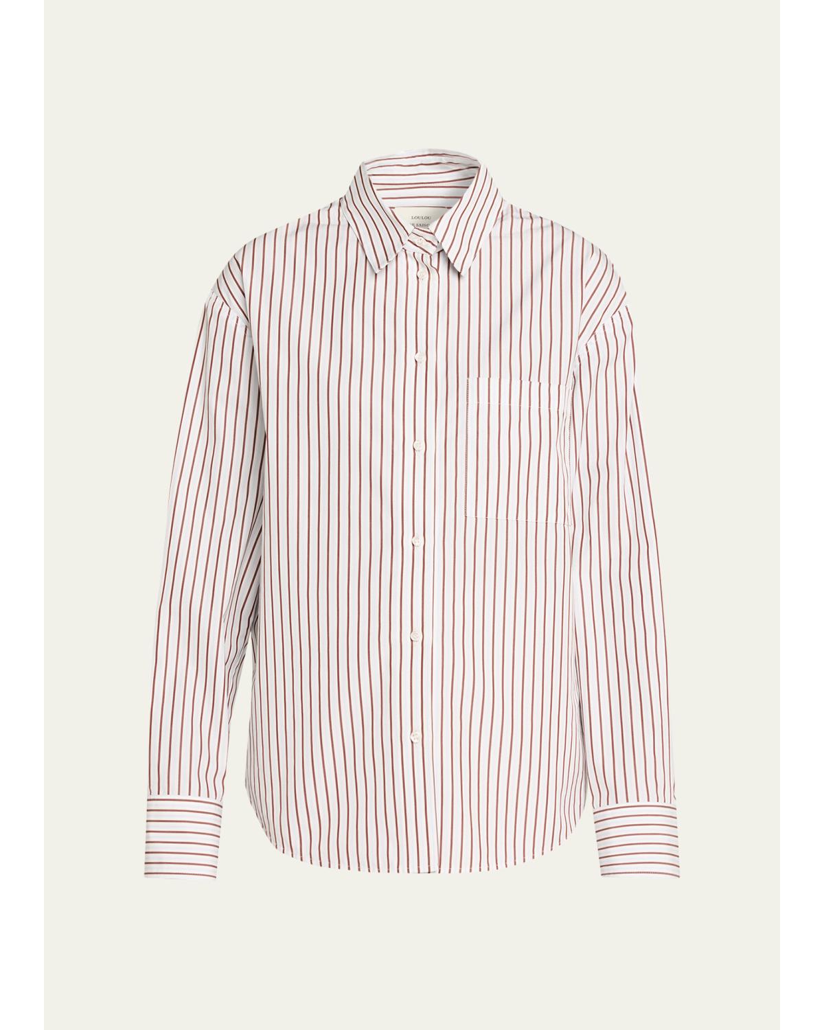 Maud Oversized Striped Shirt