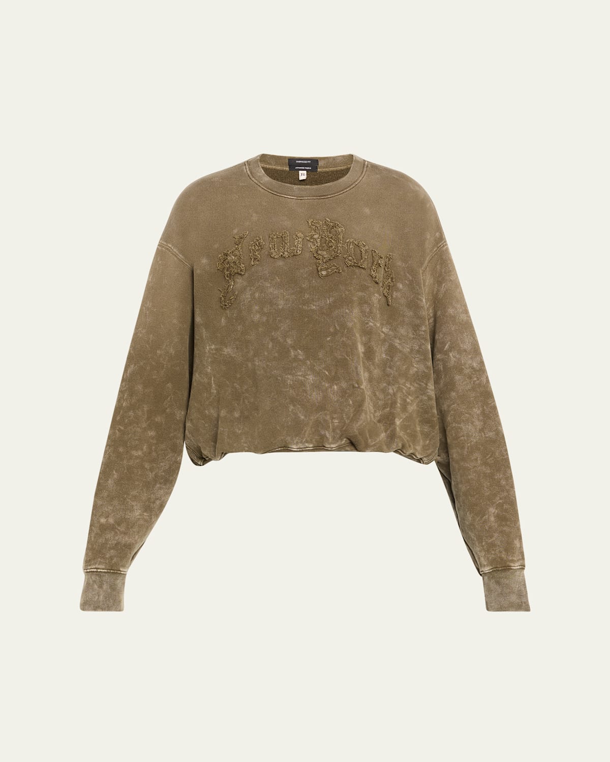 R13 New York Balloon Crewneck Sweatshirt