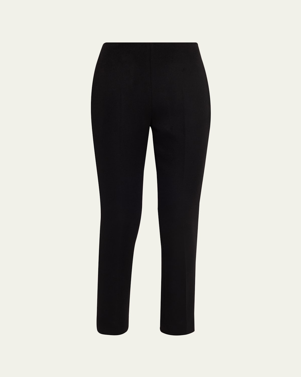 Loro Piana Ralph Cashmere Slim-leg Ankle Trousers In Black