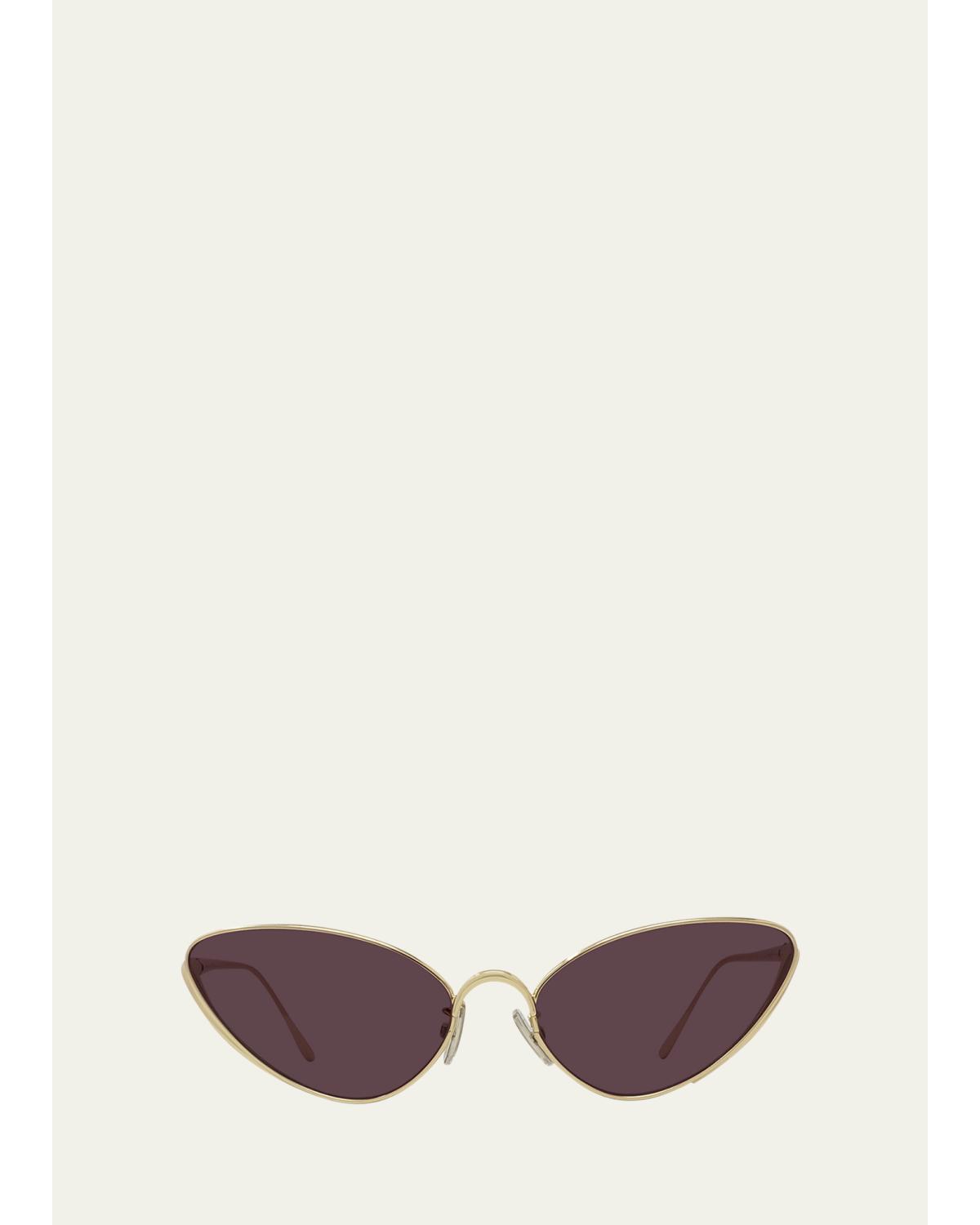 Signature Metal Cat-Eye Sunglasses