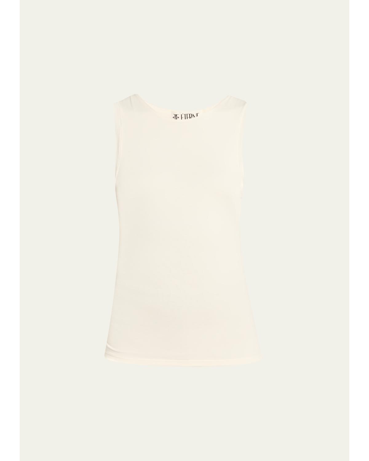 Sleeveless Crewneck Top