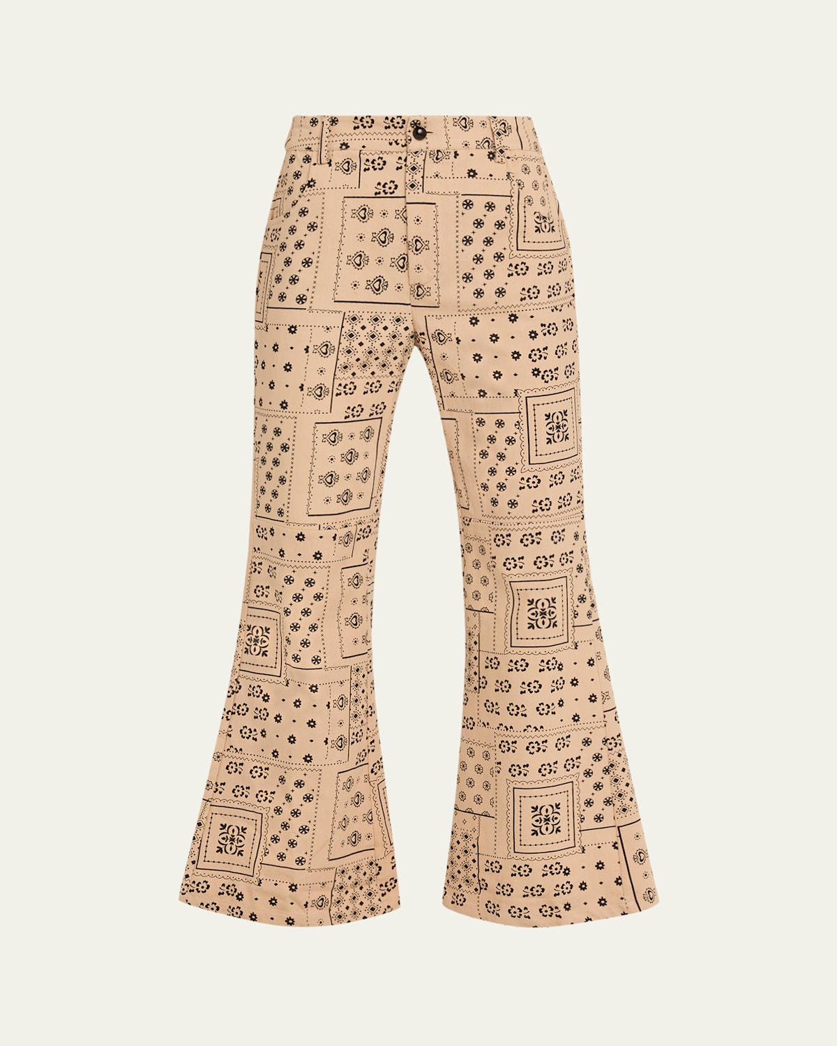 Alix Of Bohemia Bunny Flare Jeans In Brown