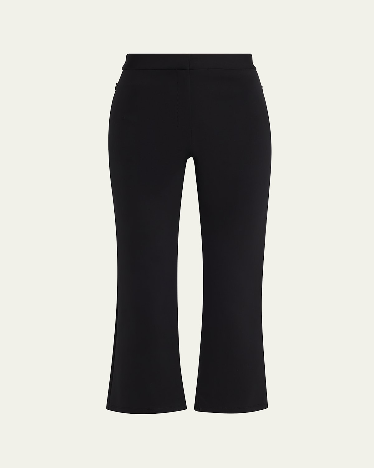 Theory Mid-rise Kick Pants In Black