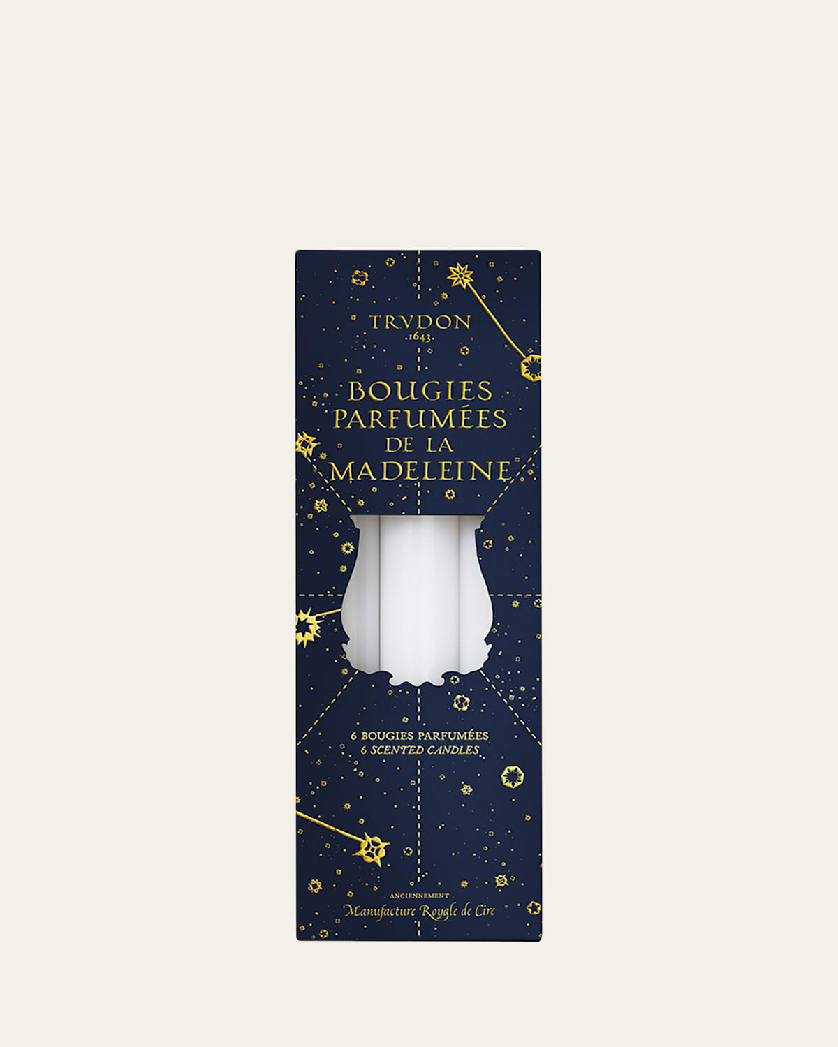 Trudon Nuit Enchantee Fir Madeleine Taper Candles, Set of 6