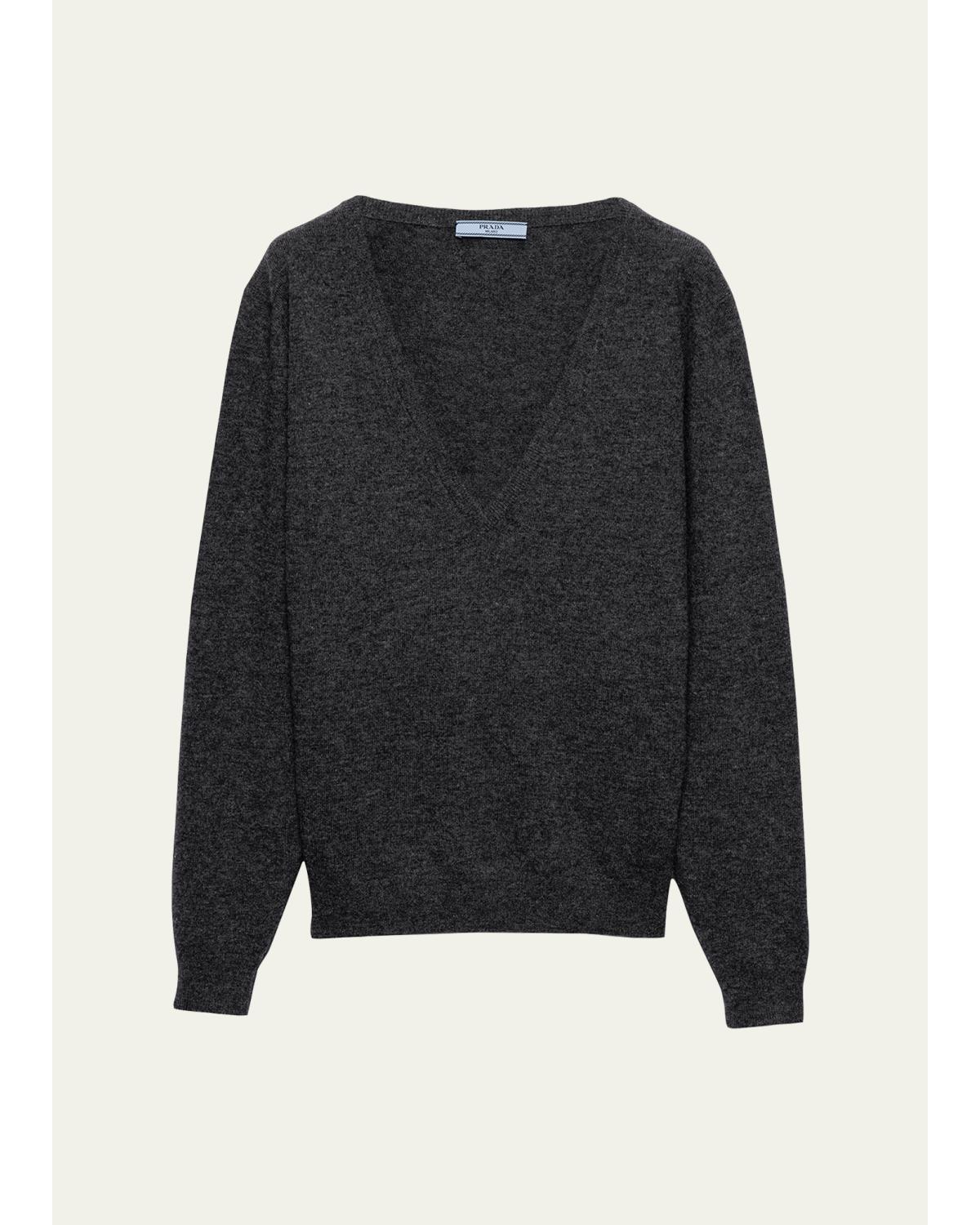 Lambswool V-Neck Sweater