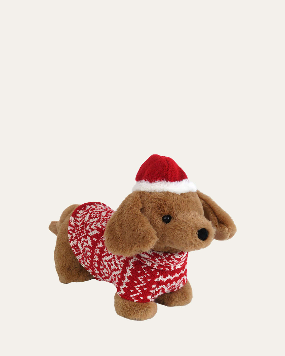 Mon Ami Jingle Holiday Dog Stuffed Animal