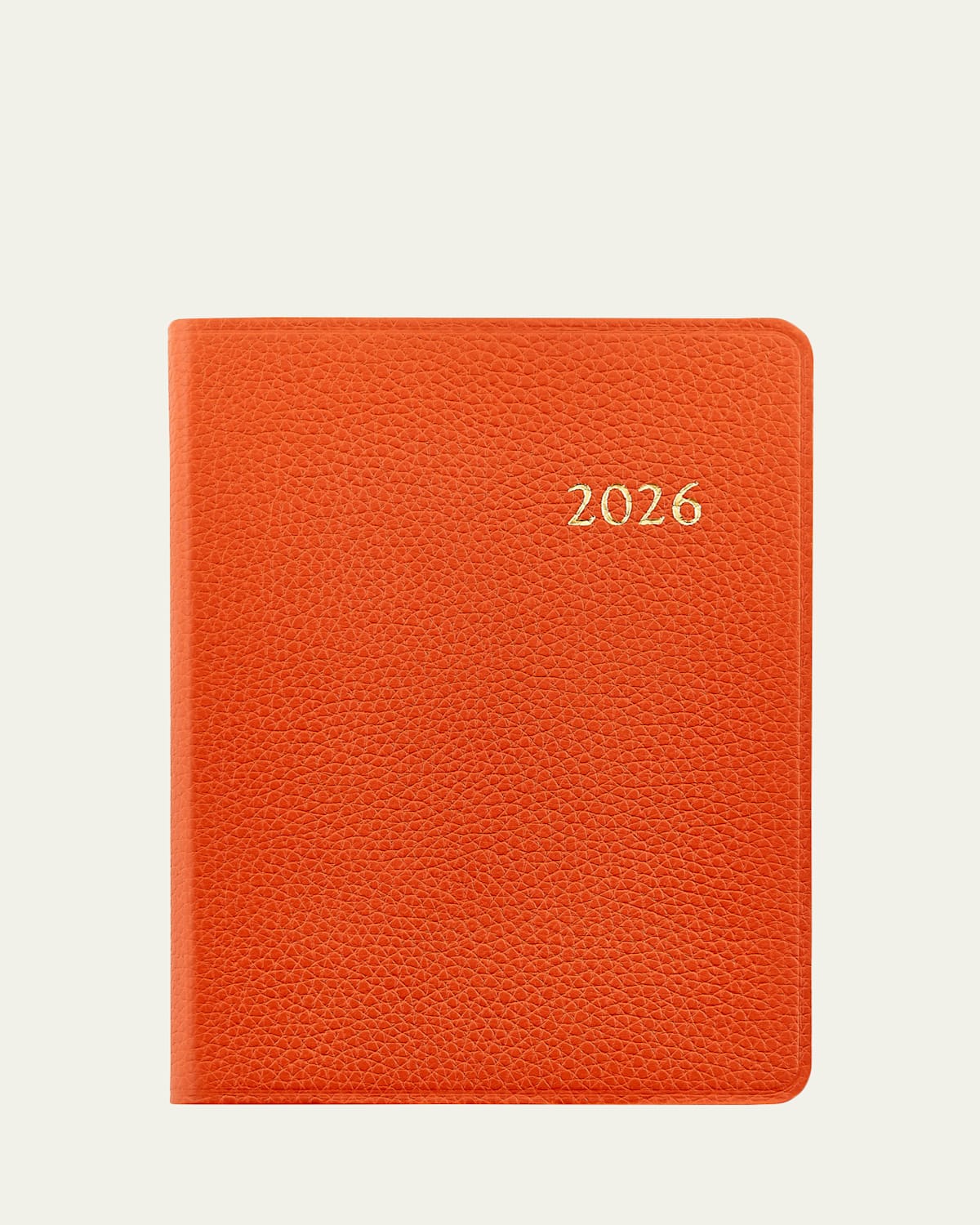 Graphic Image 2026 Leather Weekly Journal