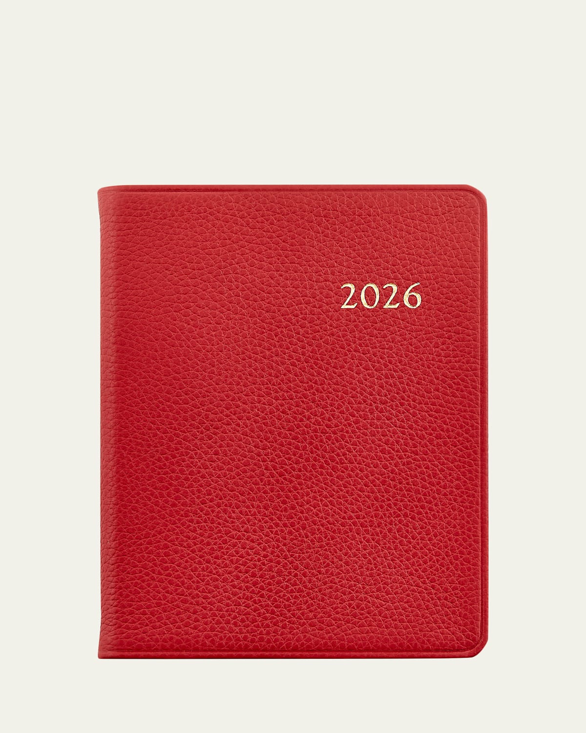 Graphic Image 2026 Leather Weekly Journal