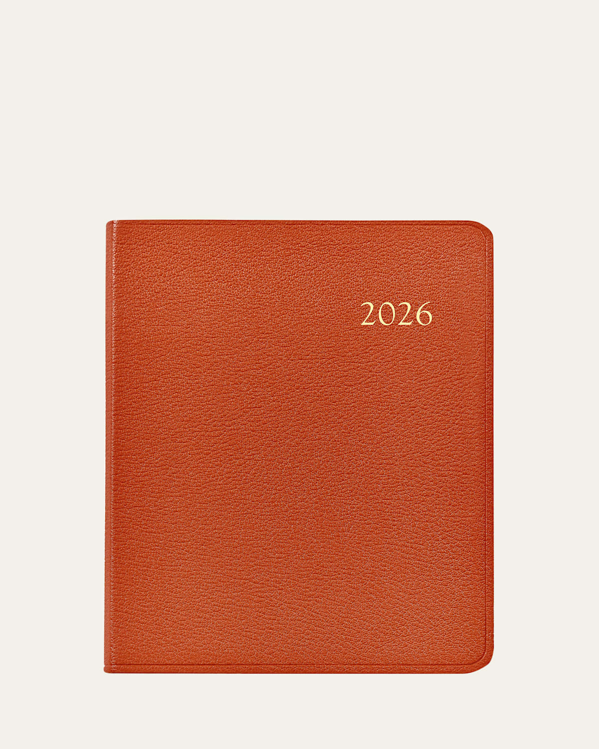 Graphic Image 2026 Leather Desk Diary
