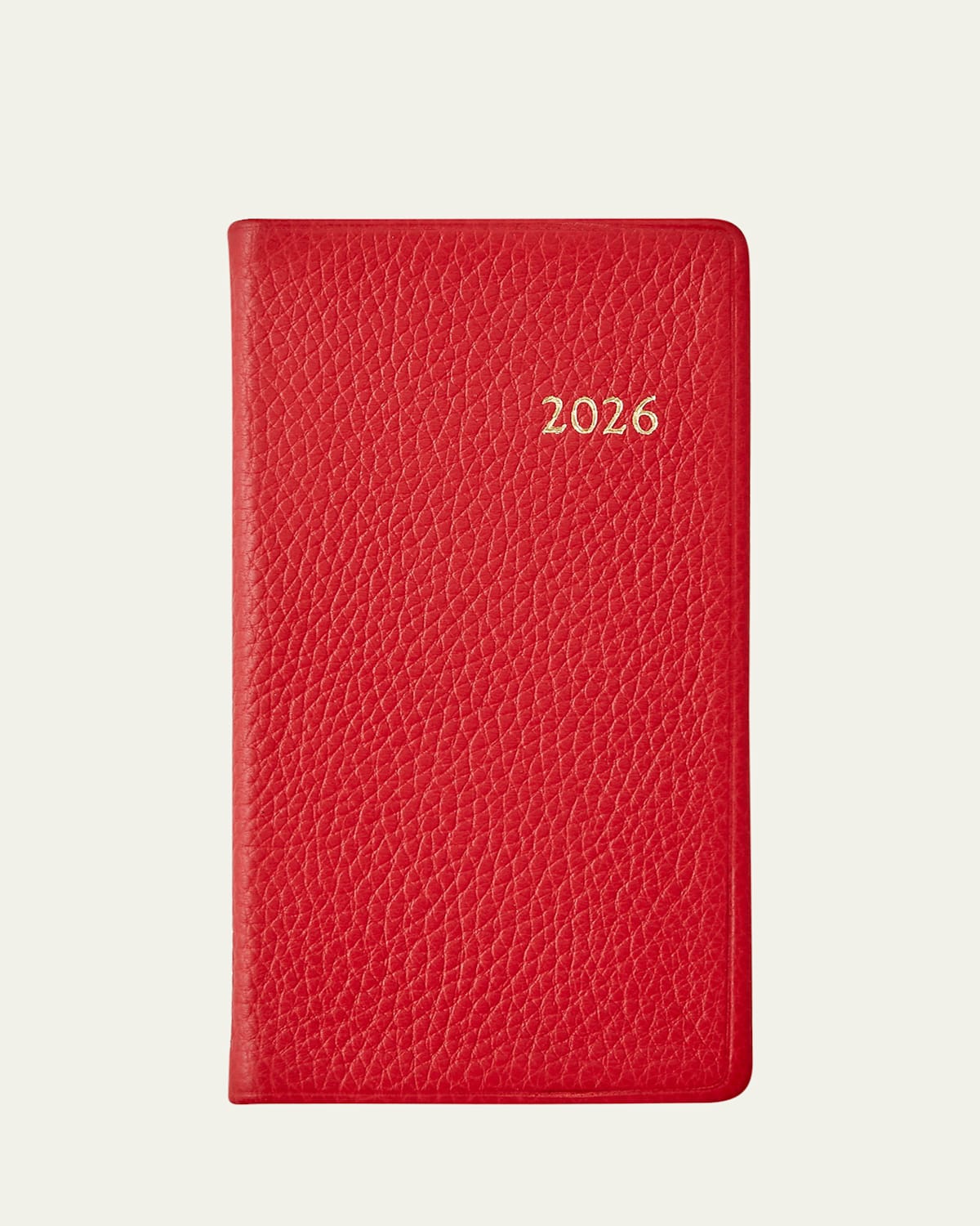 Graphic Image 2026 6" Leather Pocket Datebook