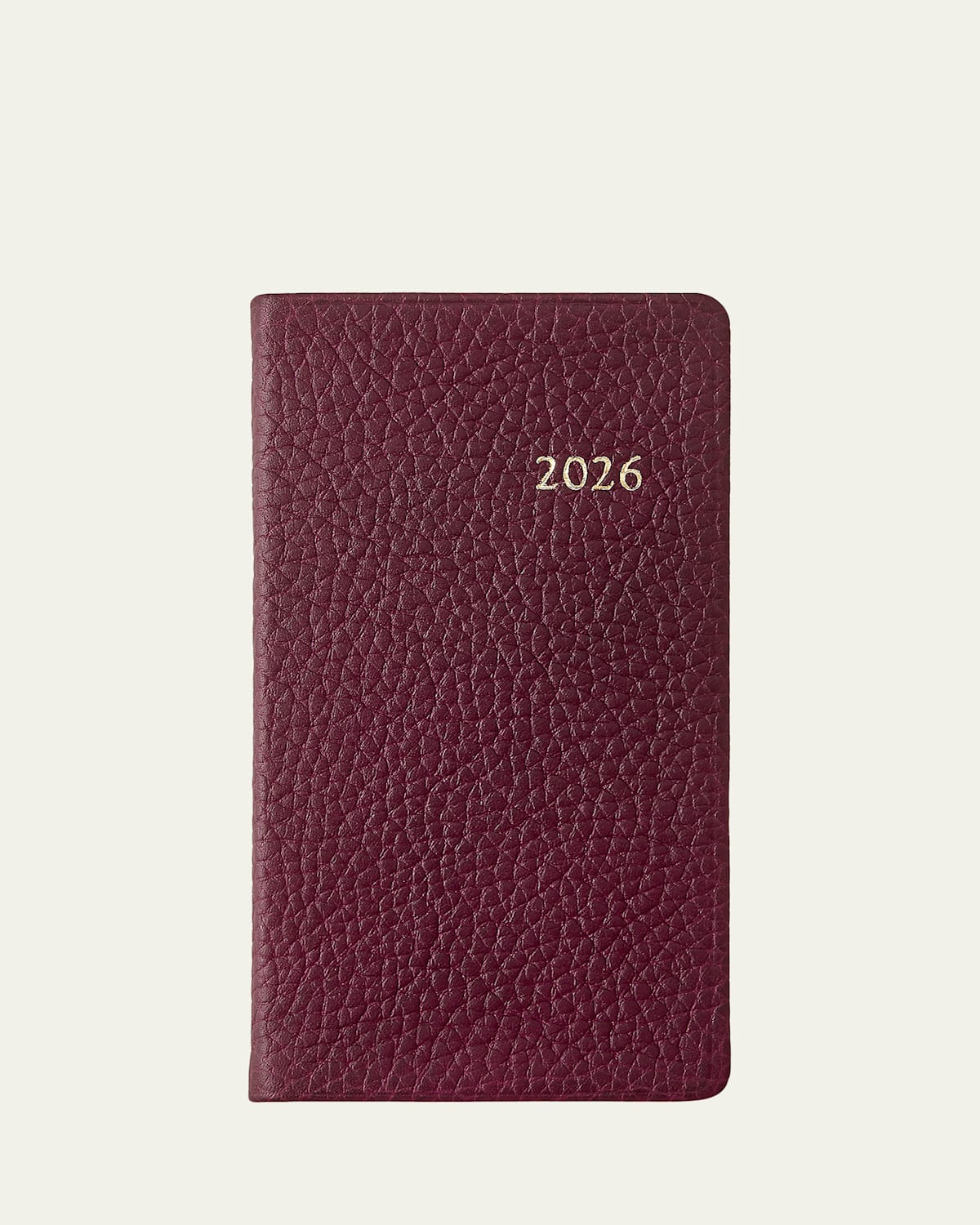 Graphic Image 2026 6" Leather Pocket Datebook