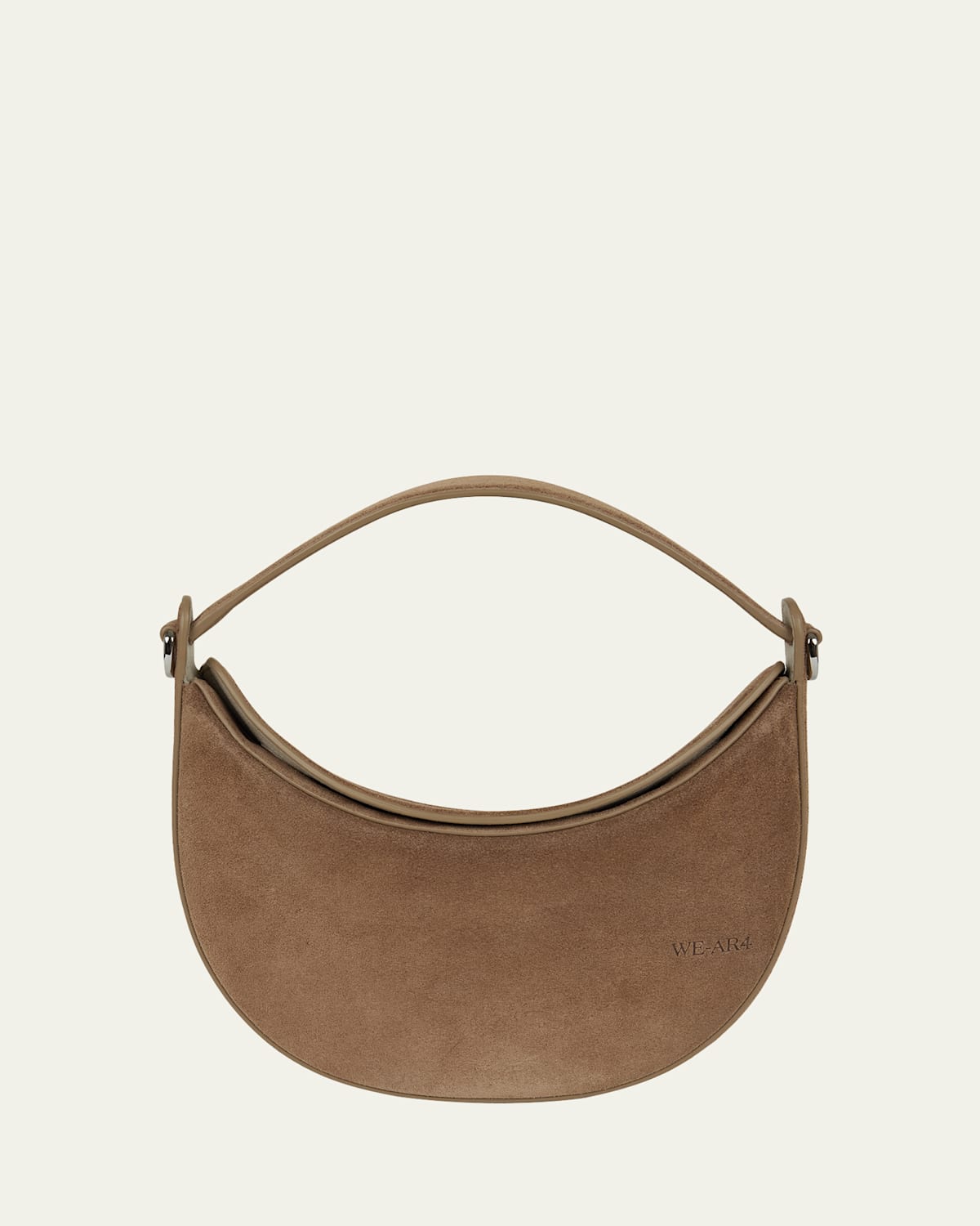 We-ar4 The Eclipse Suede Crossbody Bag In Brown