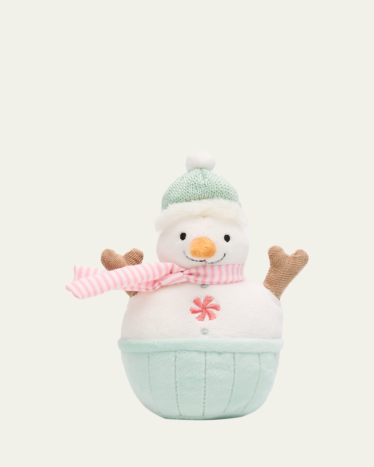 Mon Ami Mini Ami Snowman Cupcake Chime Toy