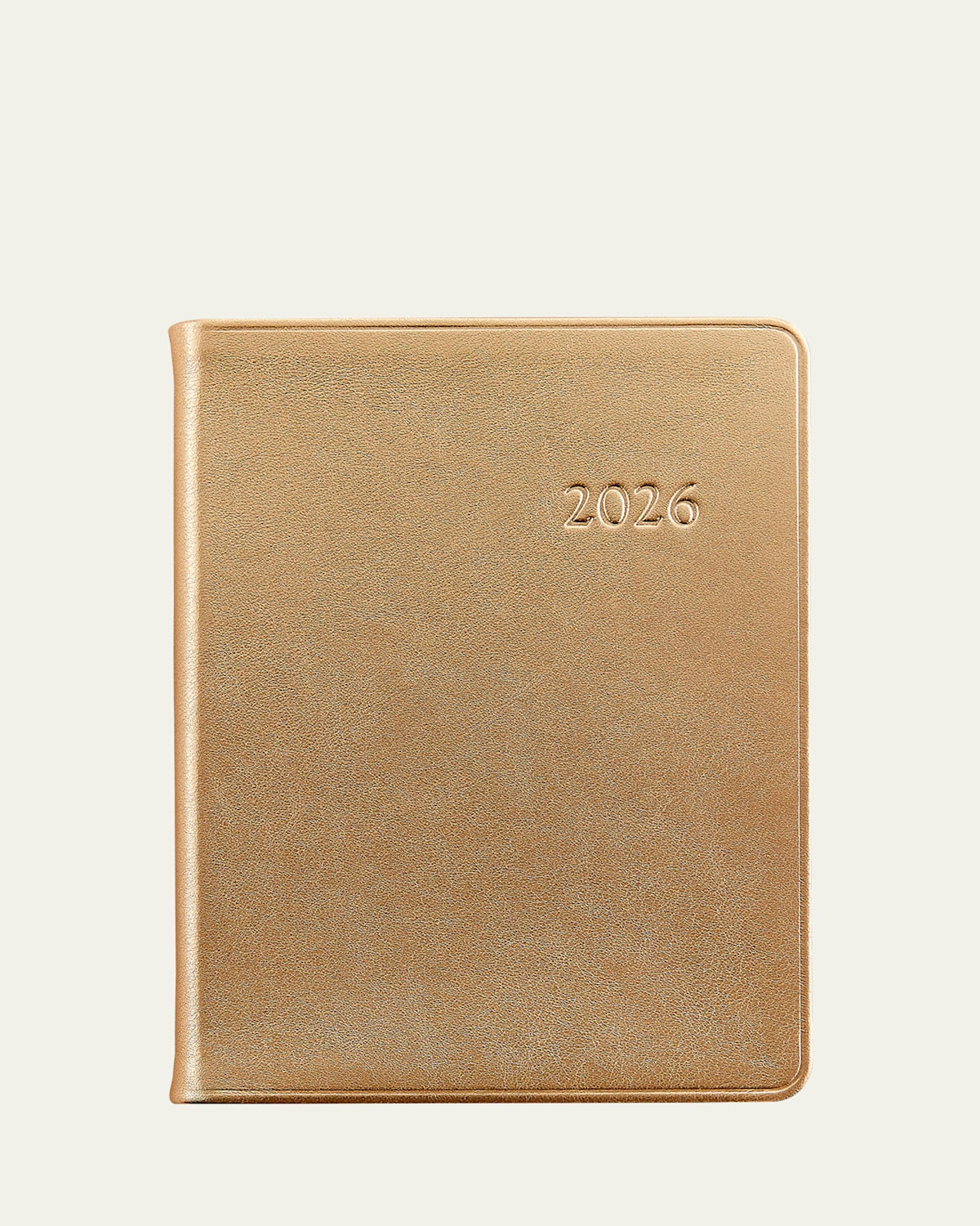 Graphic Image 2026 Leather Weekly Journal