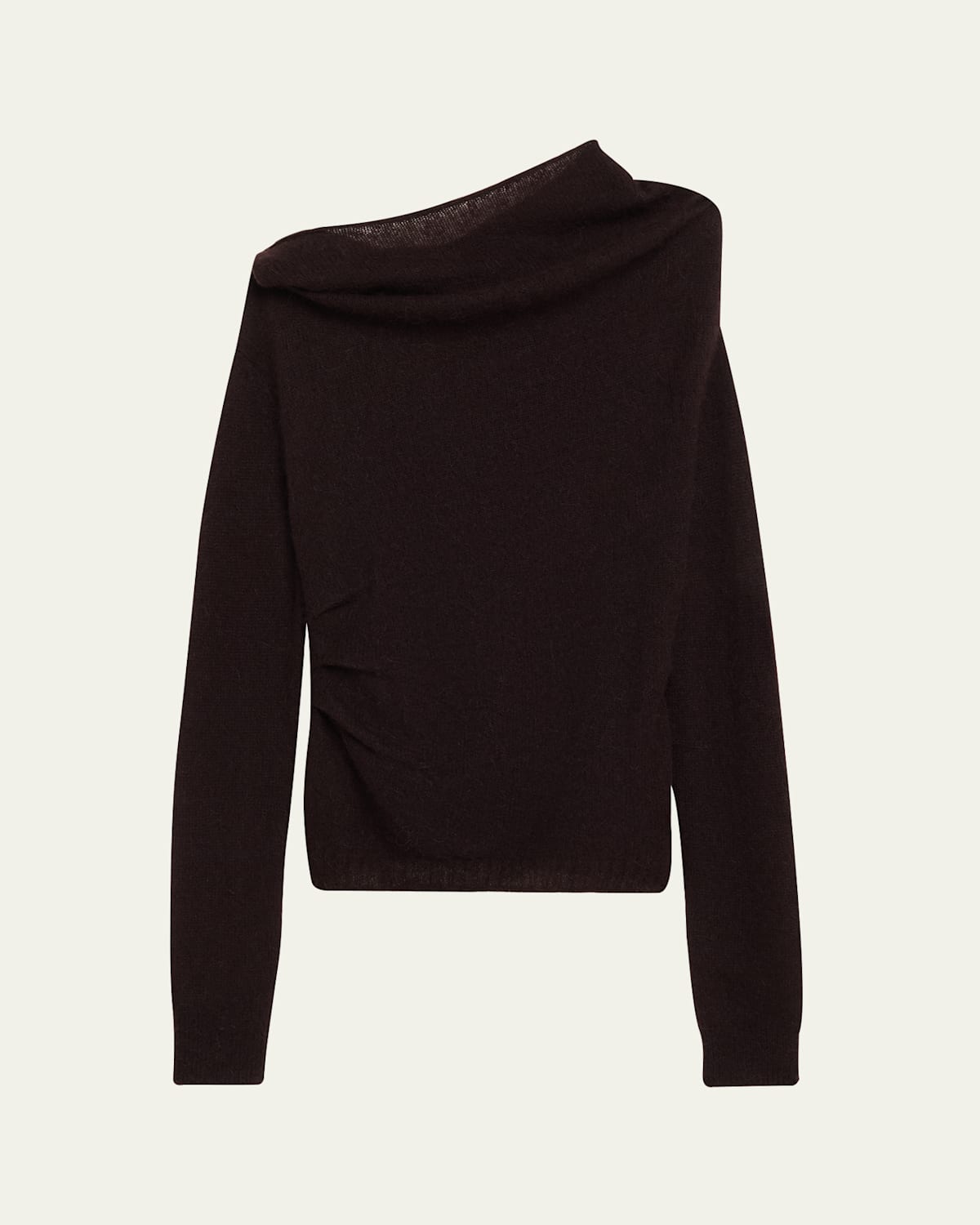 A.l.c Freya Brushed Alpaca Sweater In Black