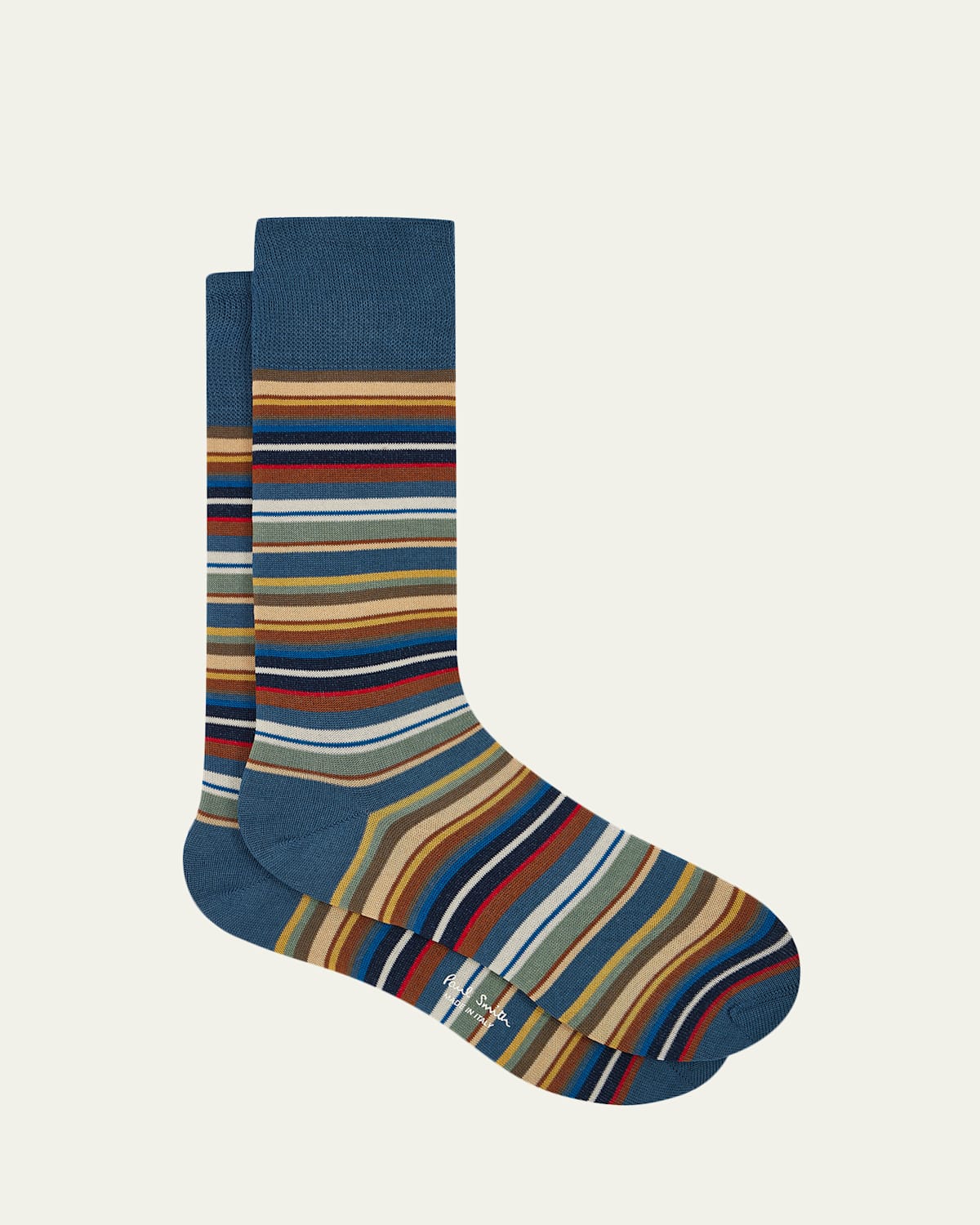 Paul Smith Men's Munich Signature Stripe Crew Socks