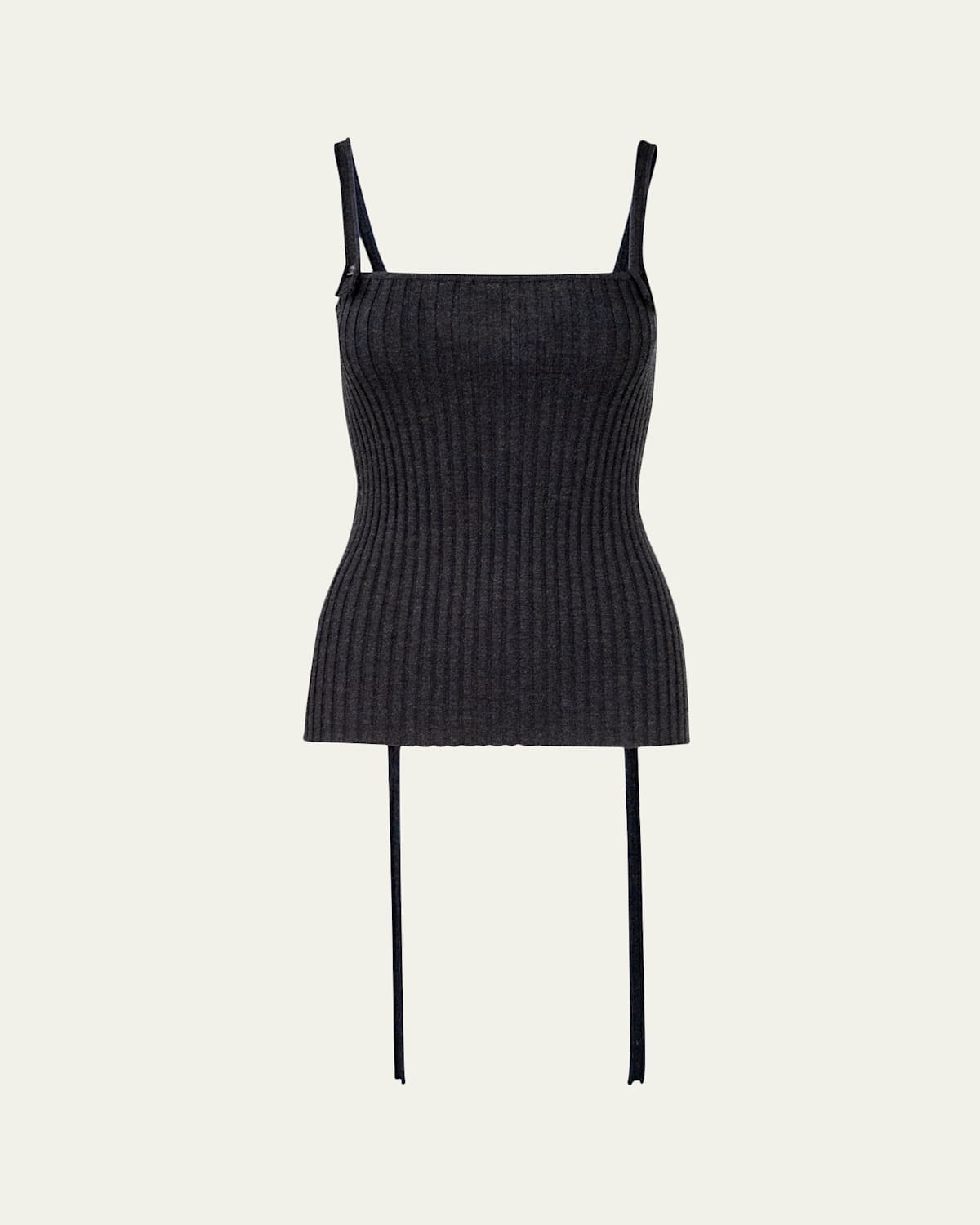 Aisling Camps Convertible Ribbed Knit Tank Top