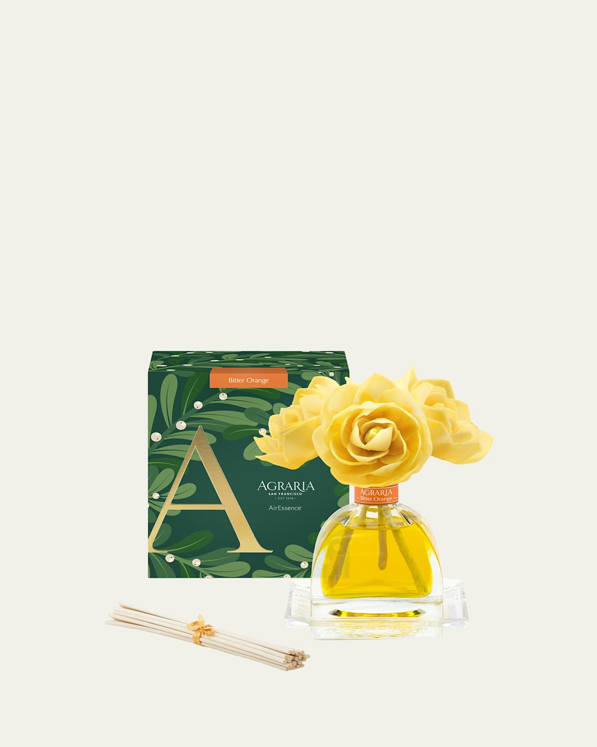 Agraria Bitter Orange Airessence Diffuser In Yellow