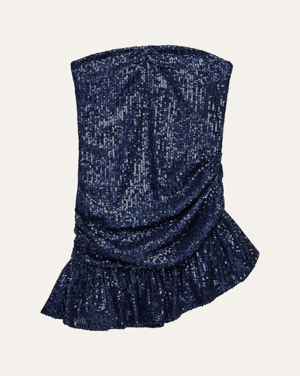 Katiej Nyc Girl's Tween Estelle Sequined Strapless Mini Dress, S-xl In Blue