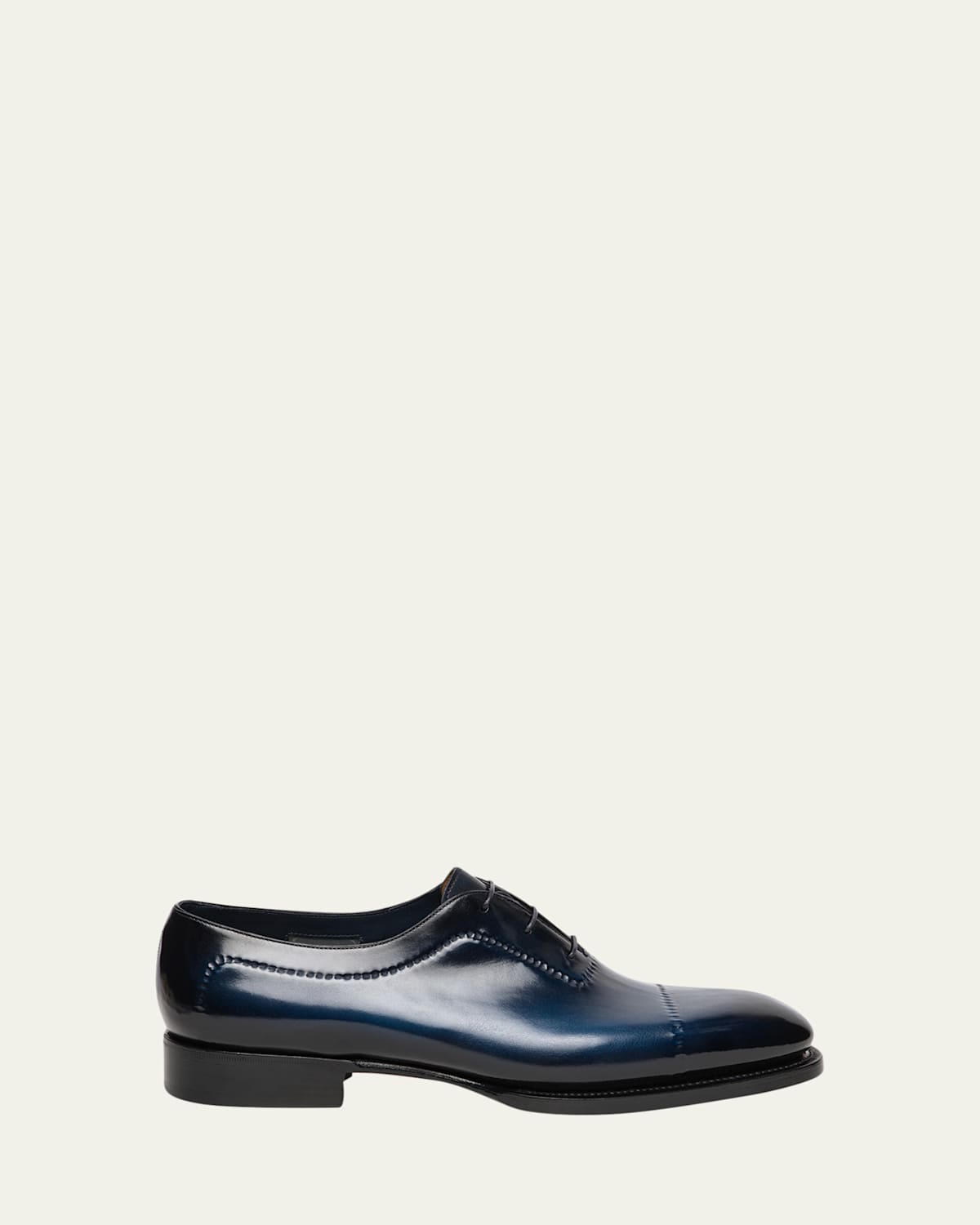 Santoni Men's Meraviglia Zephir Leather Oxford Shoes