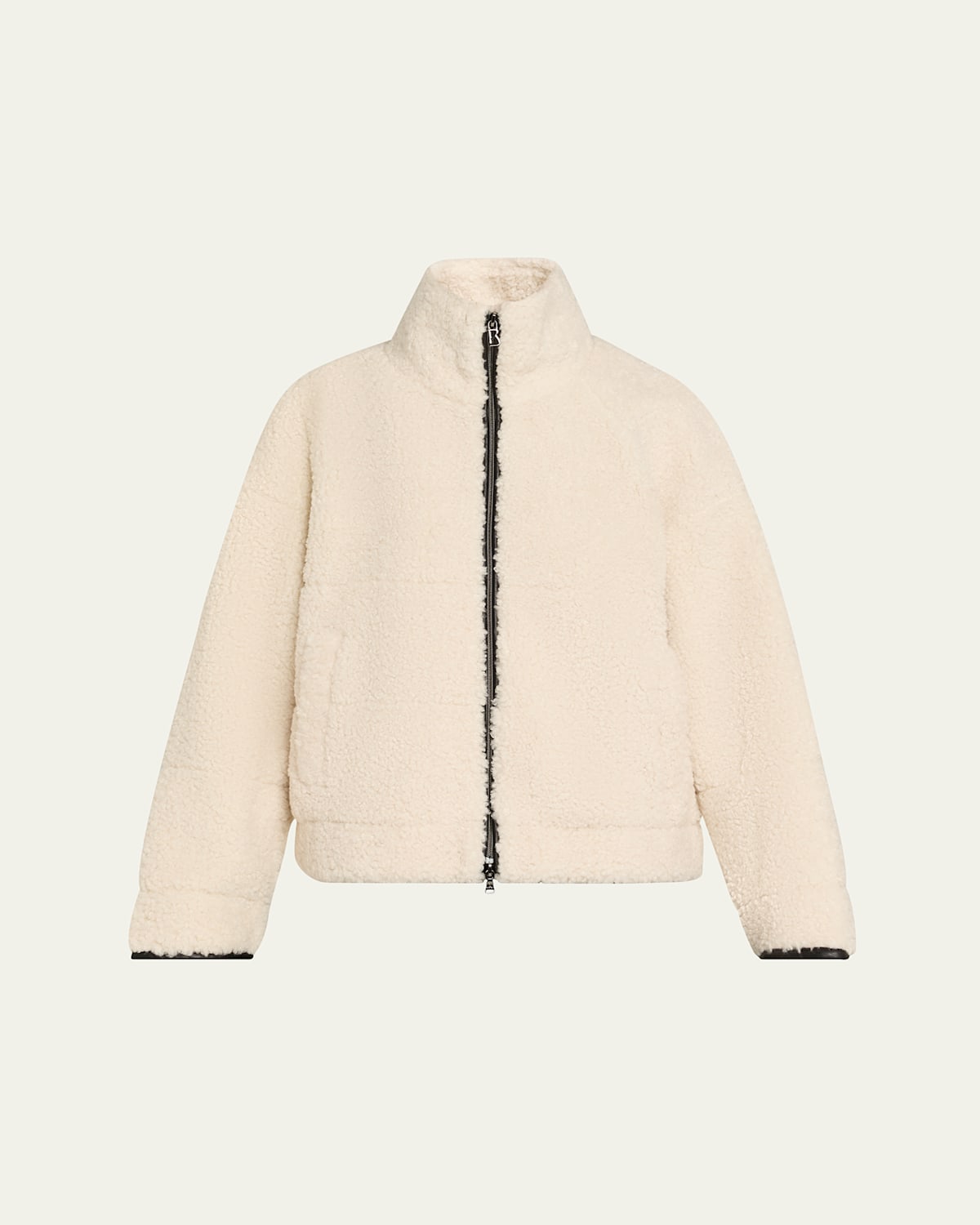 Bogner Katleen Oversized Teddy Jacket In Neutral