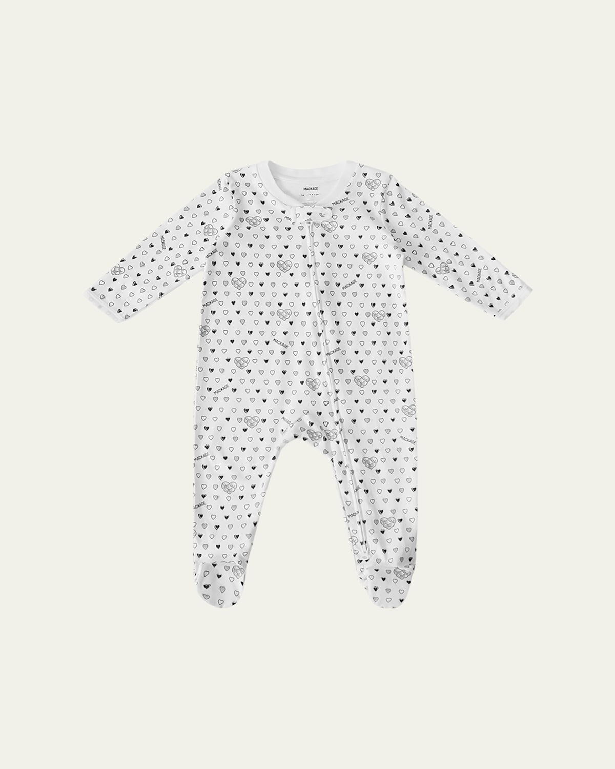 Mackage X Roller Rabbit X Roller Rabbit Kid's Cotton Footie Pajamas In Multi