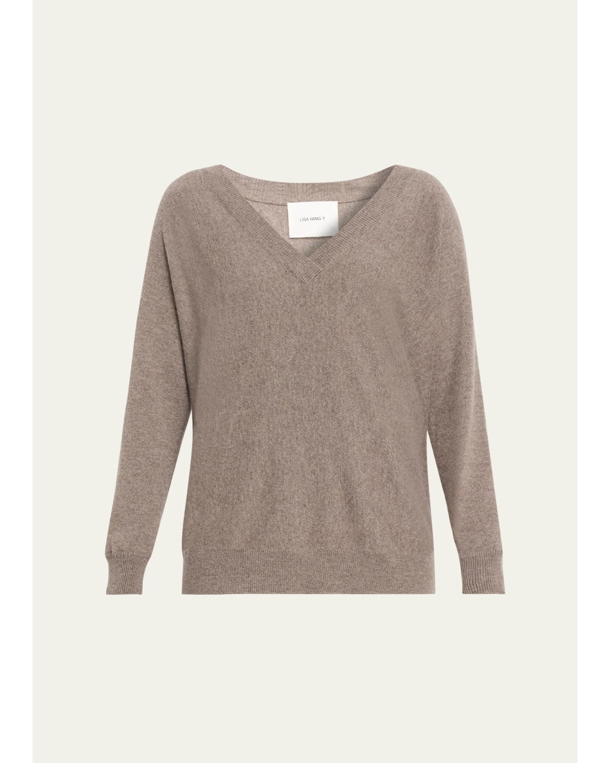 Kenny Cashmere V-Neck Sweater