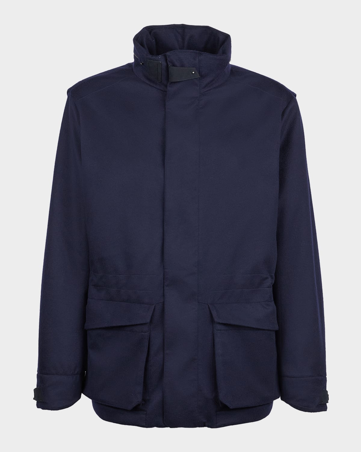 Sease Men's Uptown Padded Cashmere Parka Jacket
