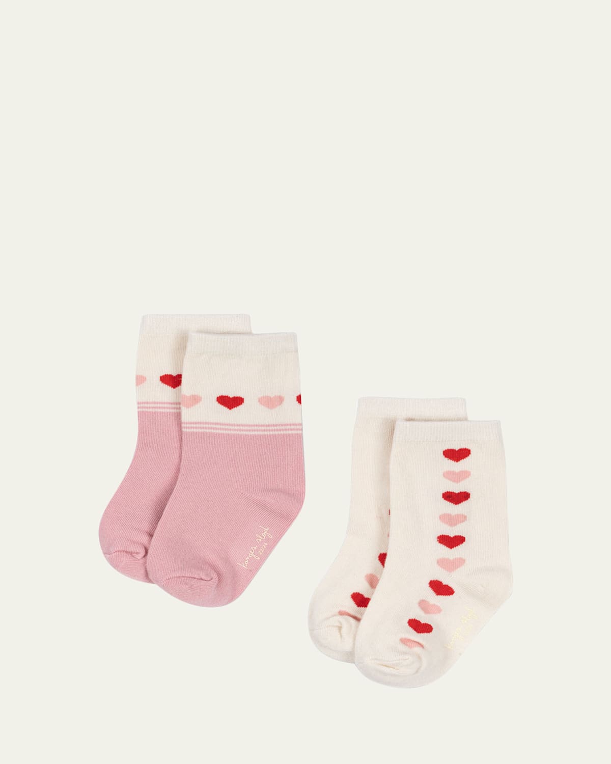 Konges Slojd Kid's 2-pack Jacquard Socks In Multi