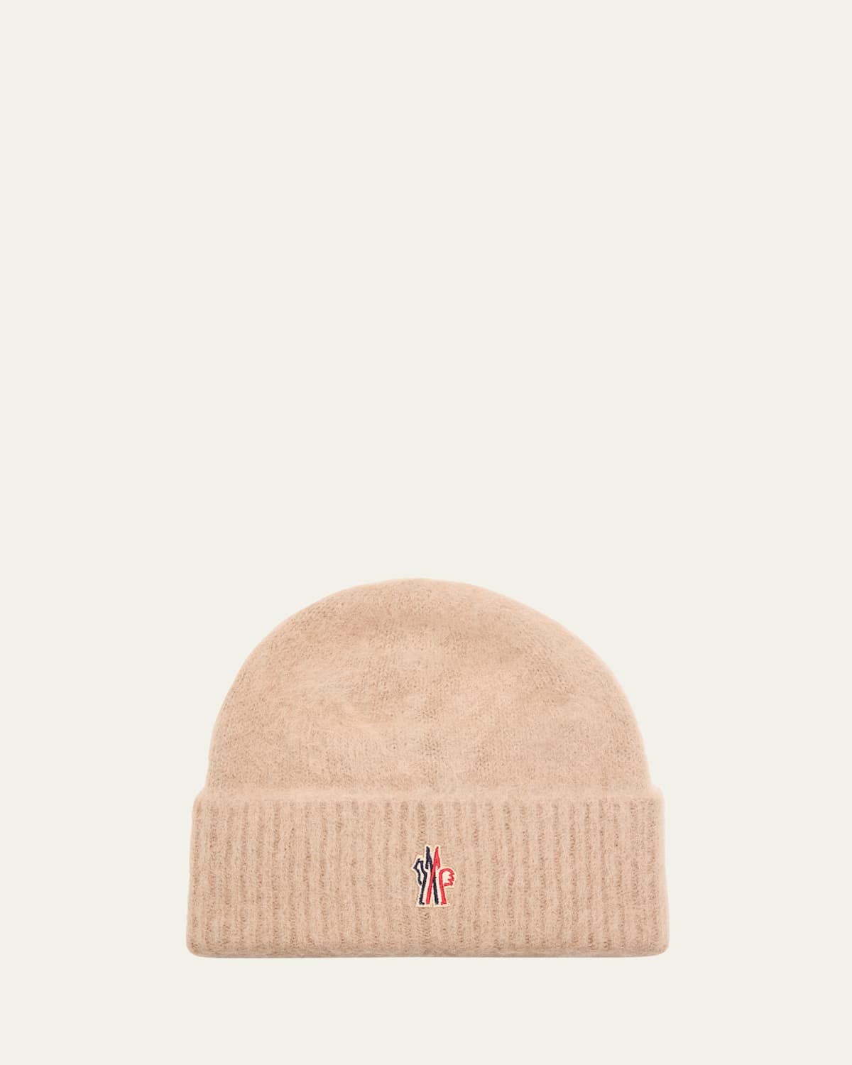Moncler Grenoble Wool Logo Beanie