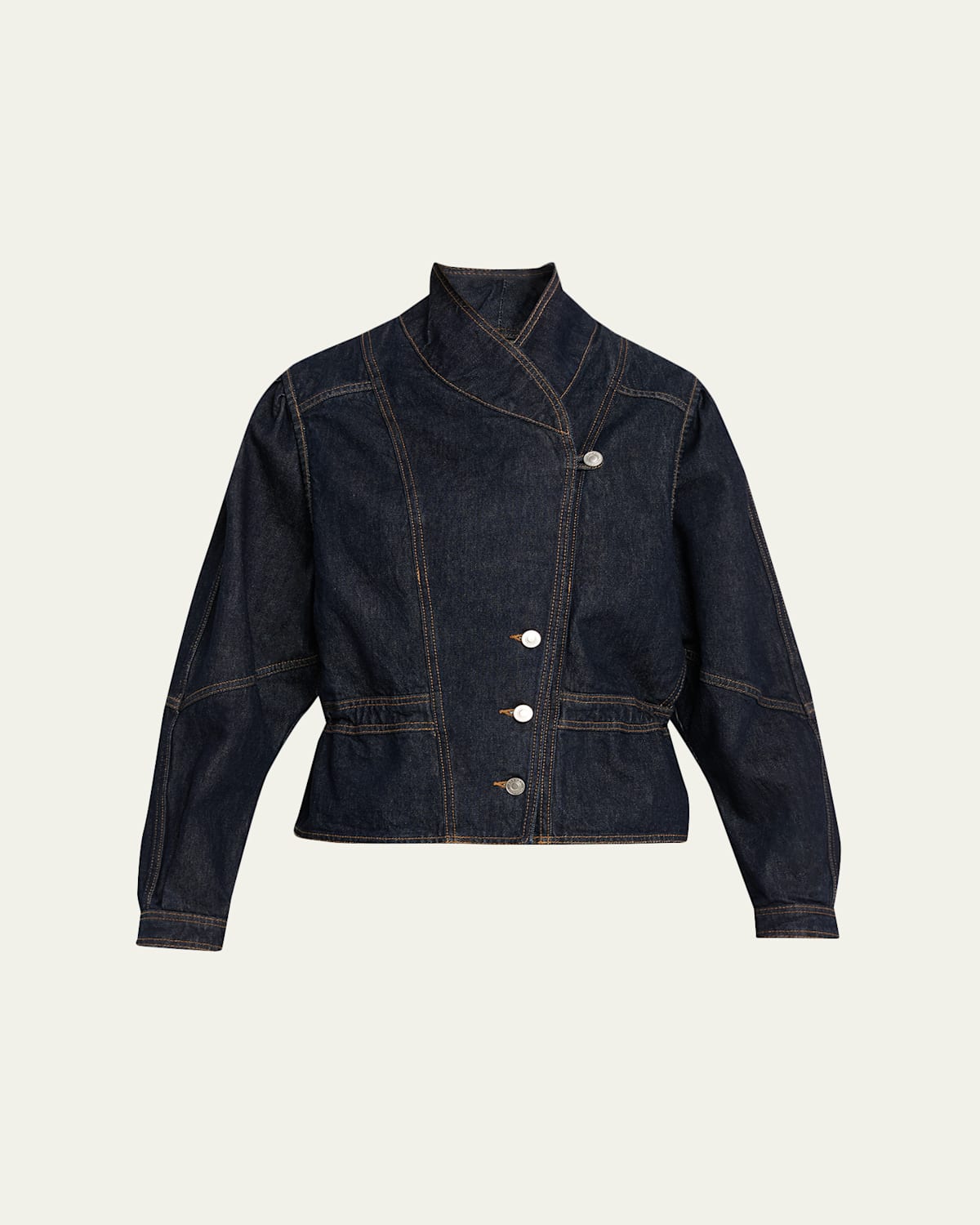 Isabel Marant Dolie Denim Jacket In Blue