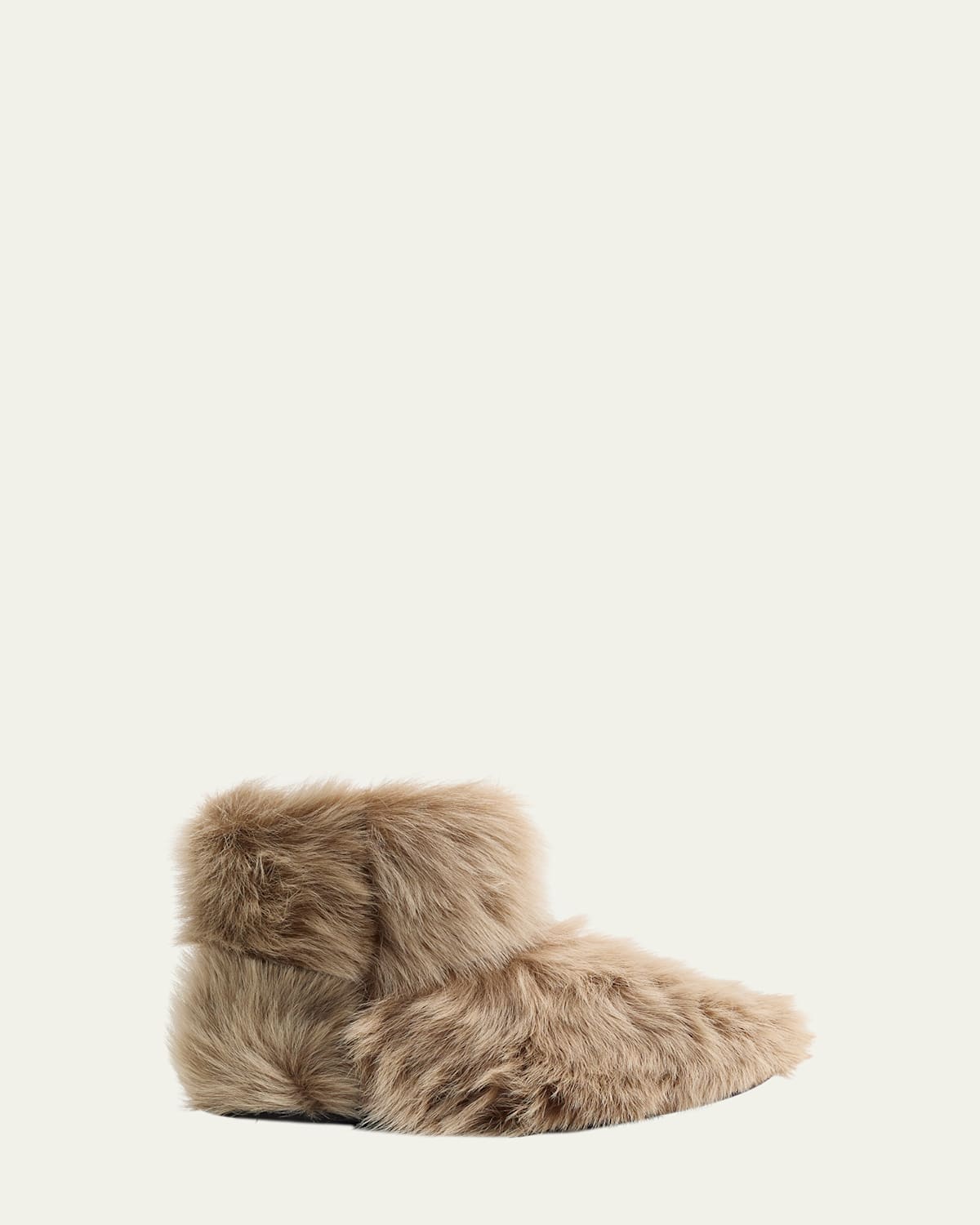 Christen Big Shearling Ankle Booties