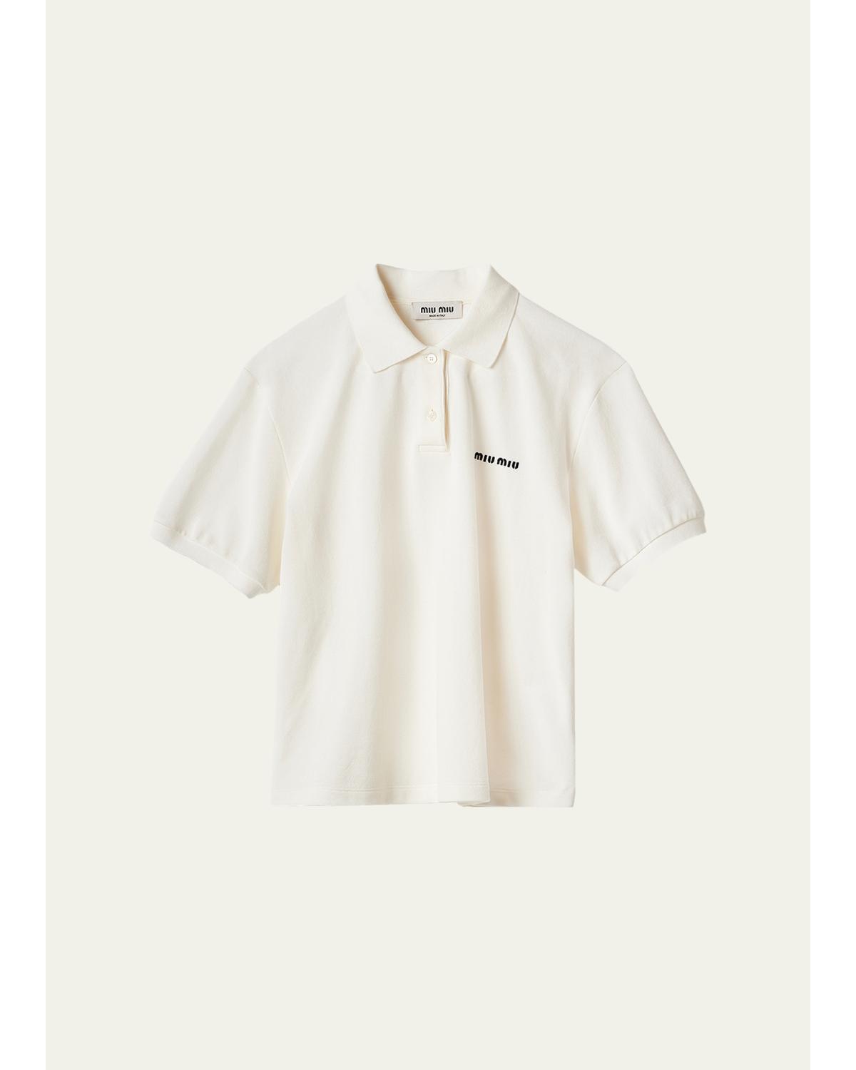 Short-Sleeve Cotton Piqué Polo