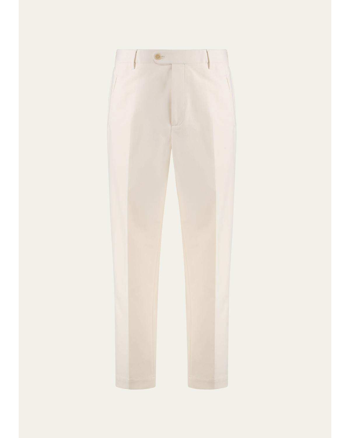 Men'S Brushed Cotton Trousers