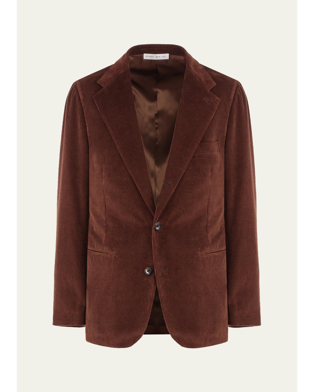 Men'S Ben Cotton Cashmere Corduroy Blazer