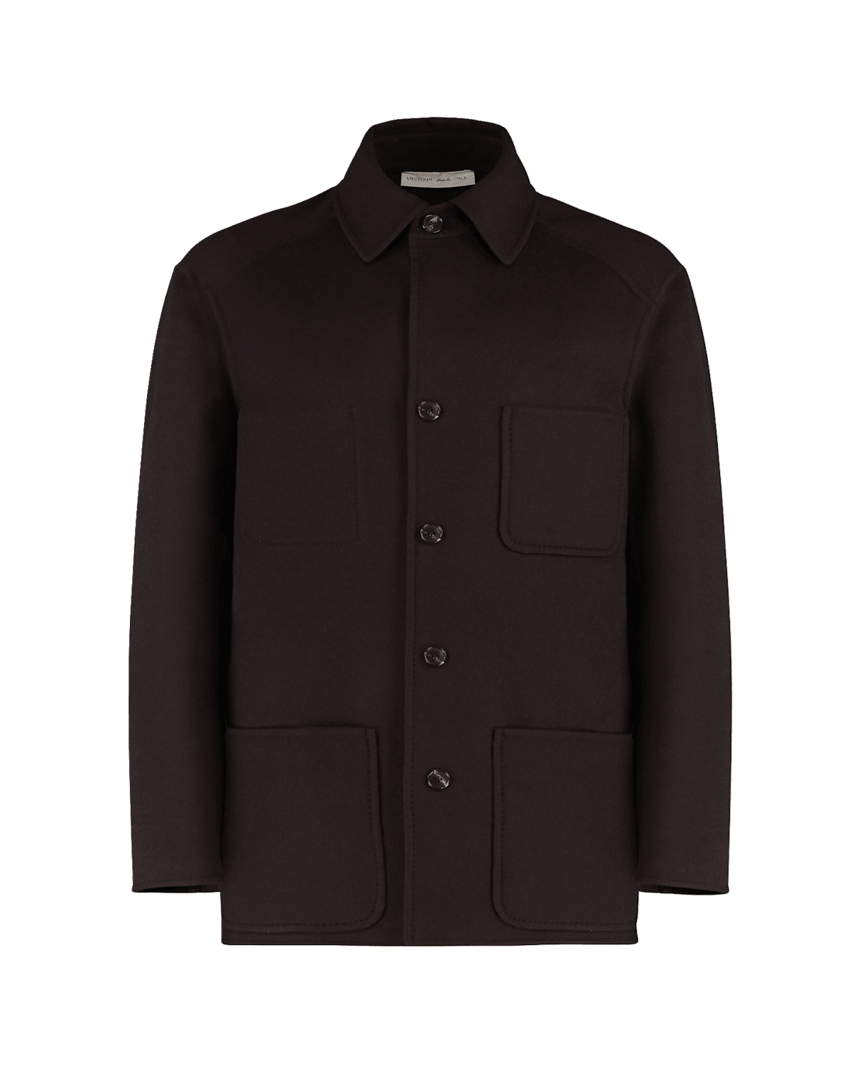 Umit Benan Men's Pitt Double-Faced Merino Wool Jacket | Thumbnail 2