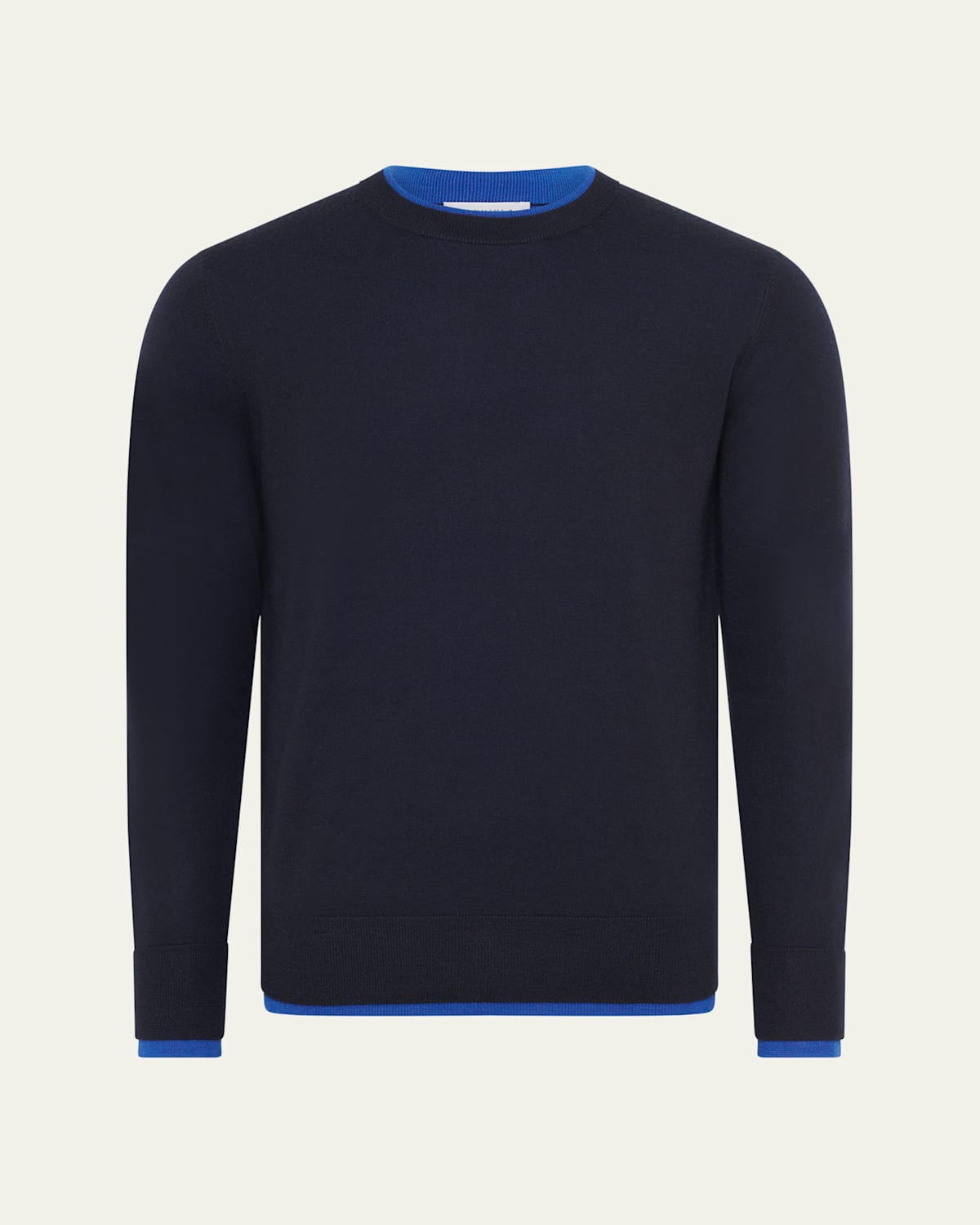 Gabriela Hearst Men's Wells Cashmere Silk Crewneck Sweater | Thumbnail 4 Gabriela Hearst Men's Wells Cashmere Silk Crewneck Sweater | Thumbnail 4