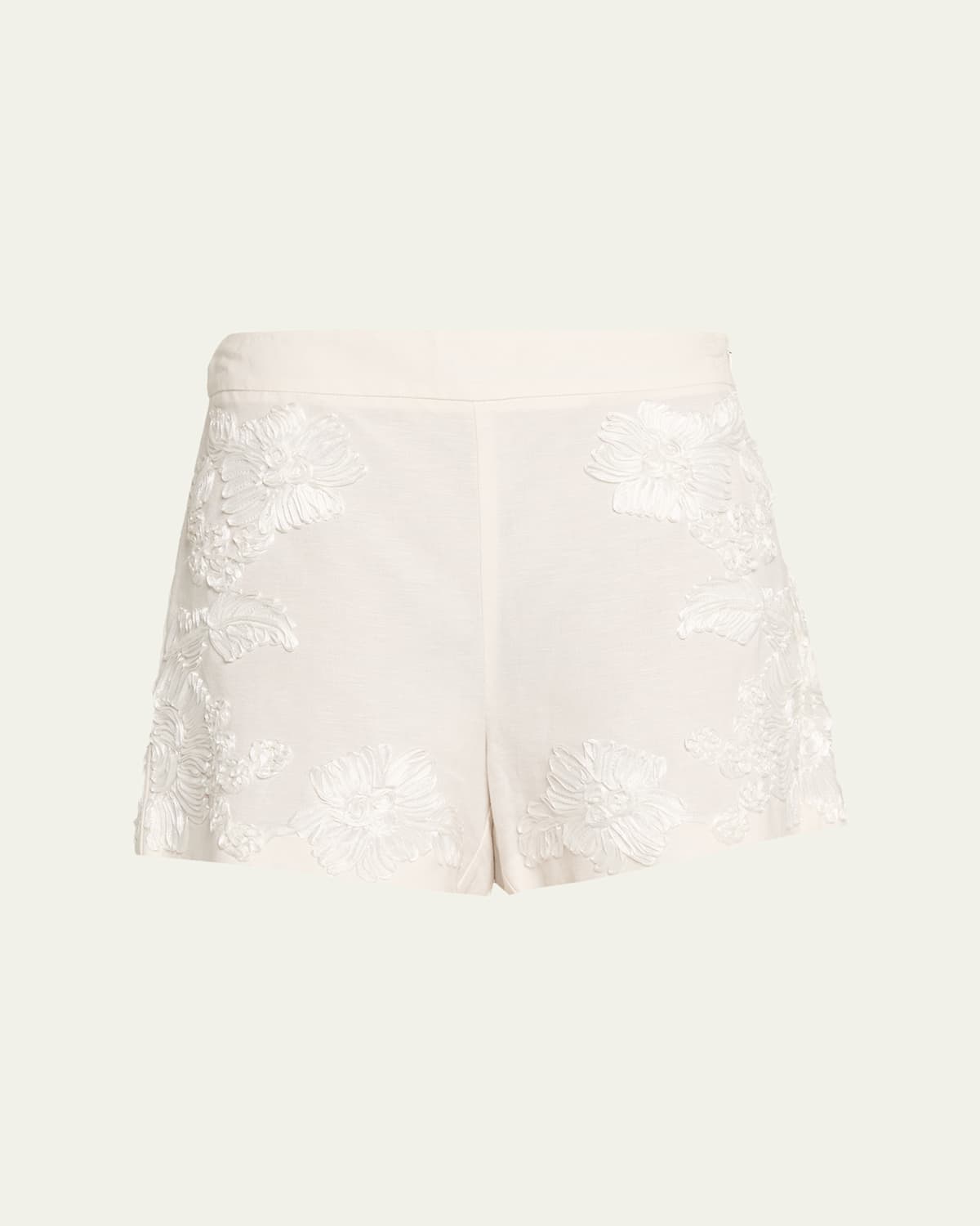 Simkhai Sammie Floral Shorts In Neutral