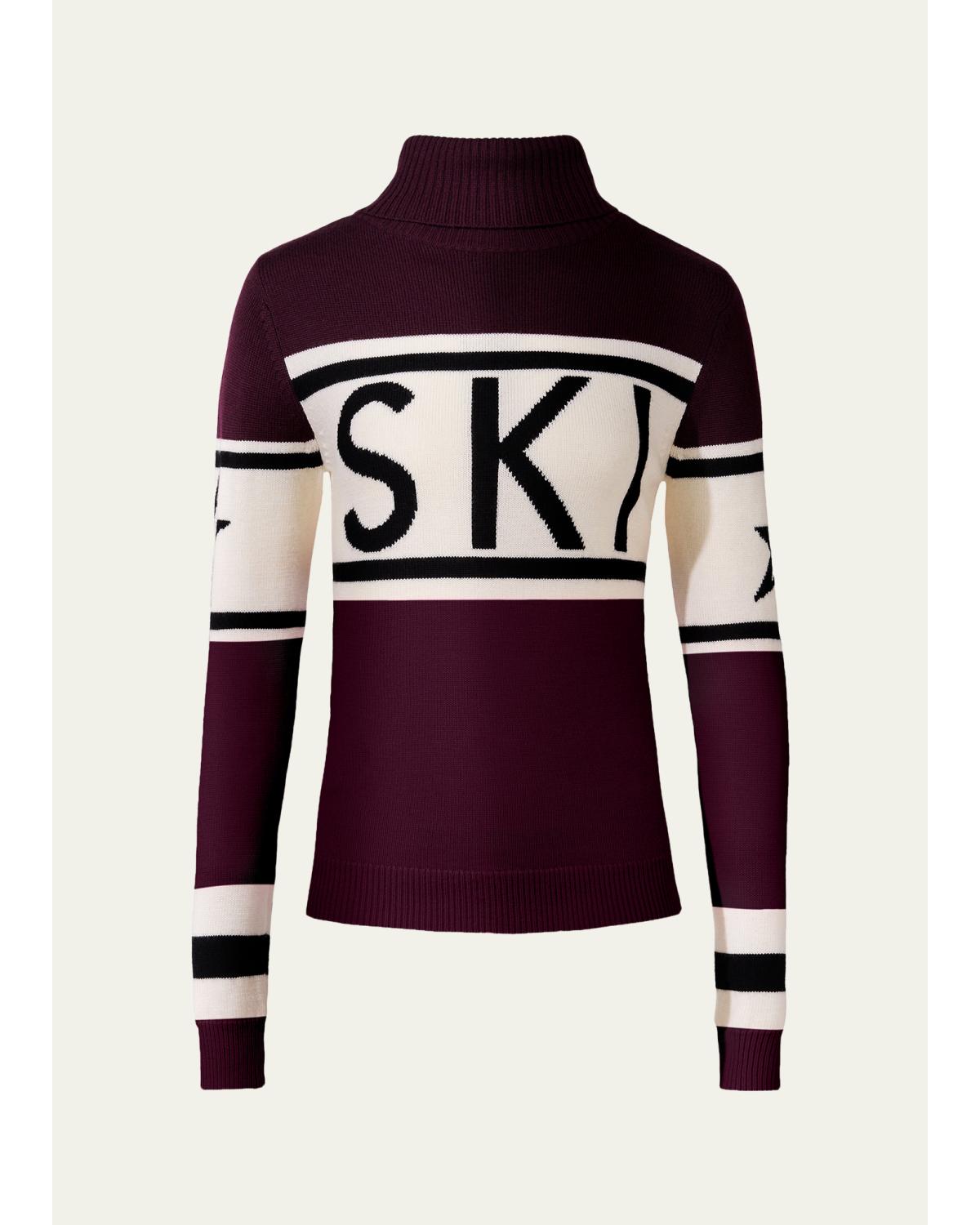 Schild Ski Intarsia Turtleneck Sweater