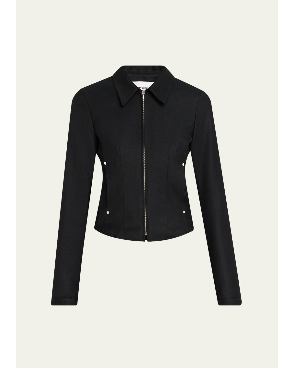 Wool Zip Jacket