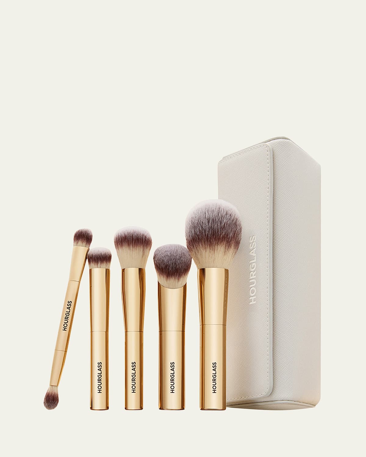 Hourglass Face & Eye Travel Brush Set
